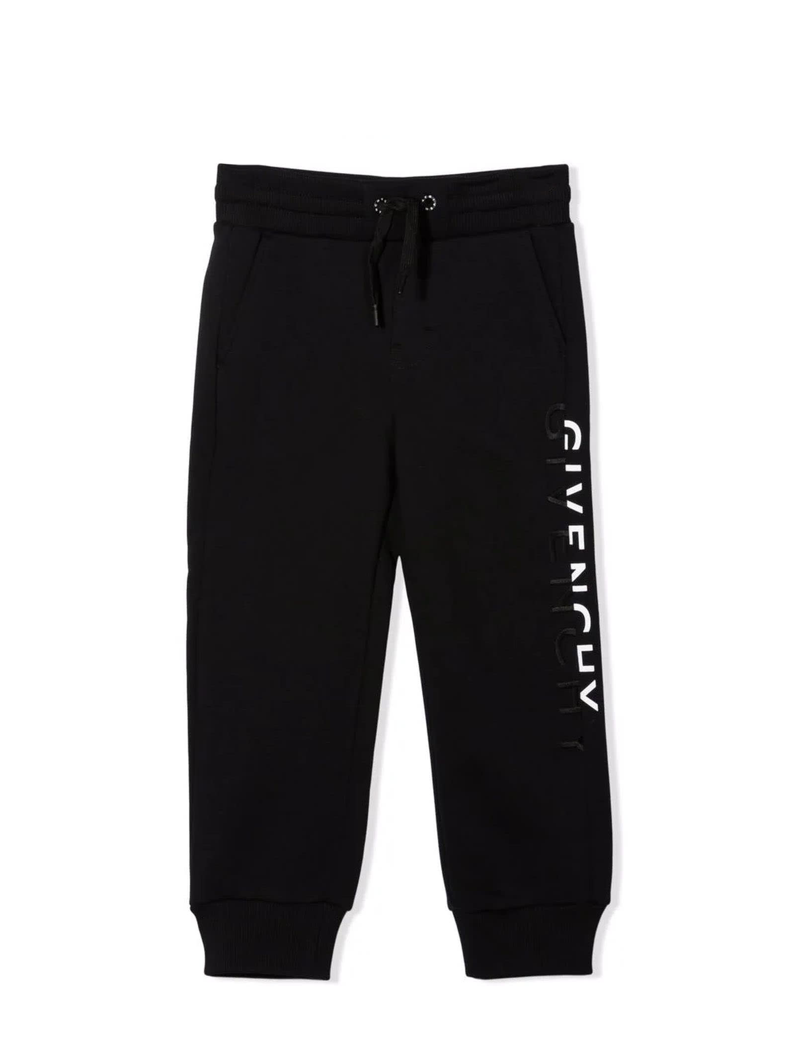 Givenchy Black Cotton-blend Sweatpants
