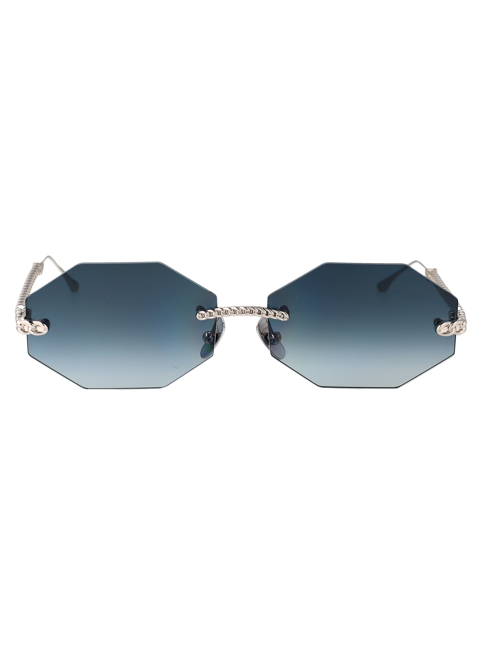 Chain Nest Sun Octagonal Sunglasses