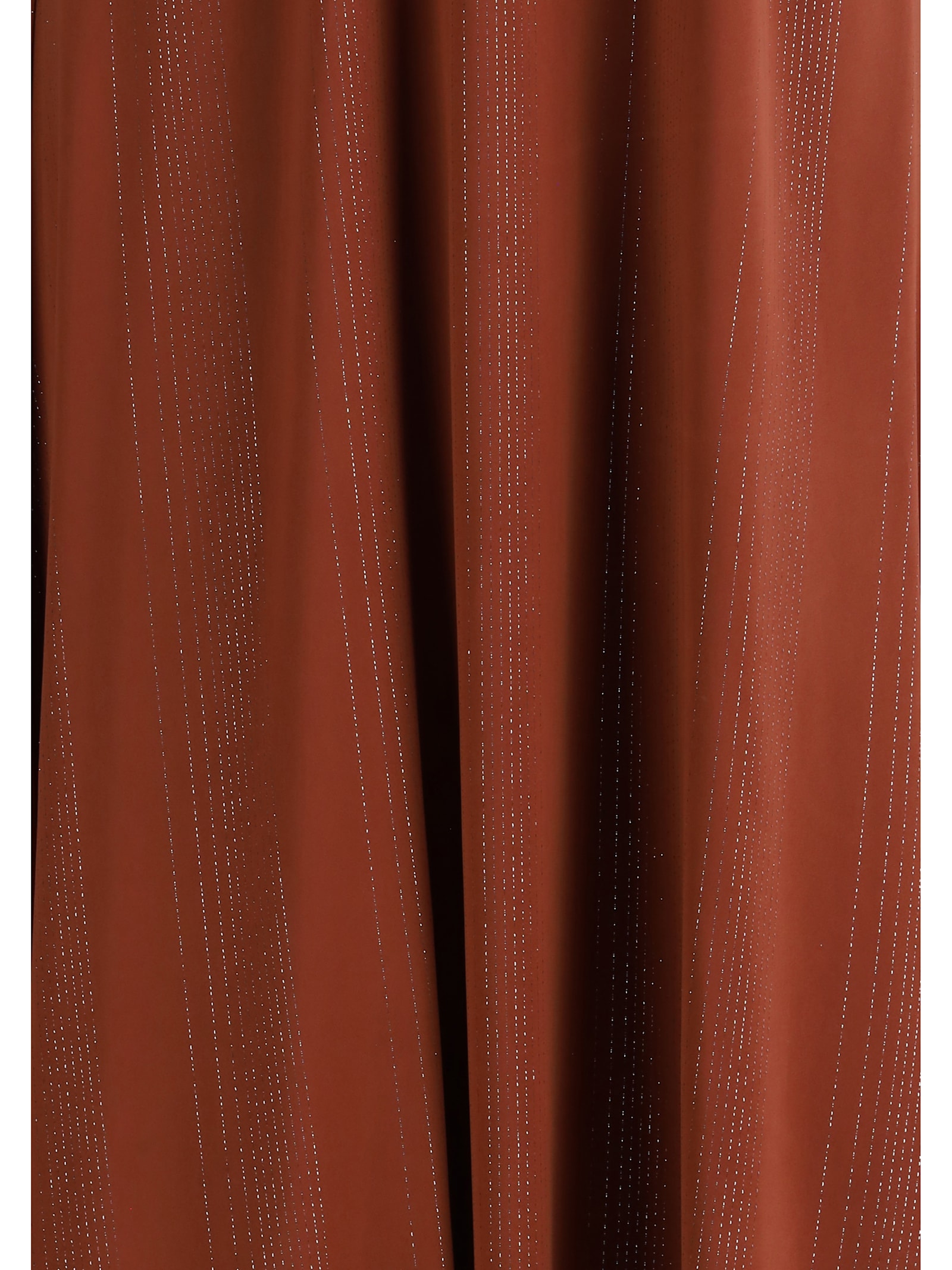 Forte Forte Spaghetti-strap Metallic-detail Dress In Brown