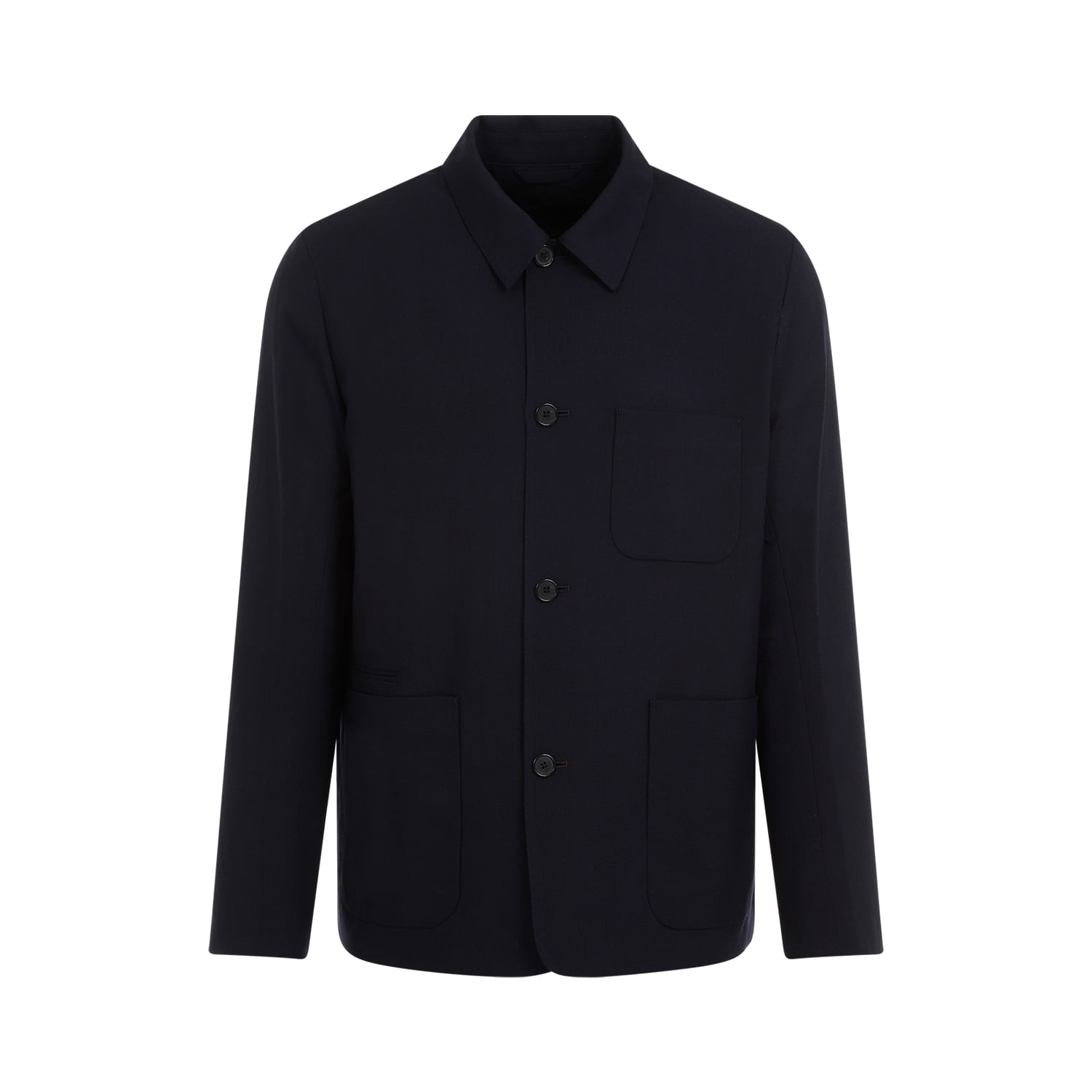 Shop Paul Smith Paul Smitg 4btn Casual Jacket In Very Dark Navy