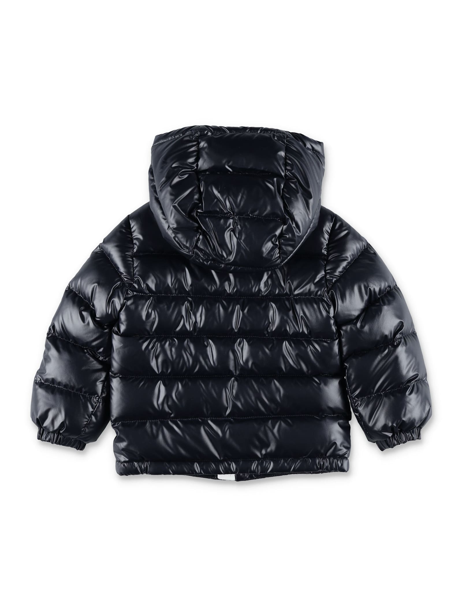 Moncler Mesles Hooded Down Puffer Jacket For Kids In Black