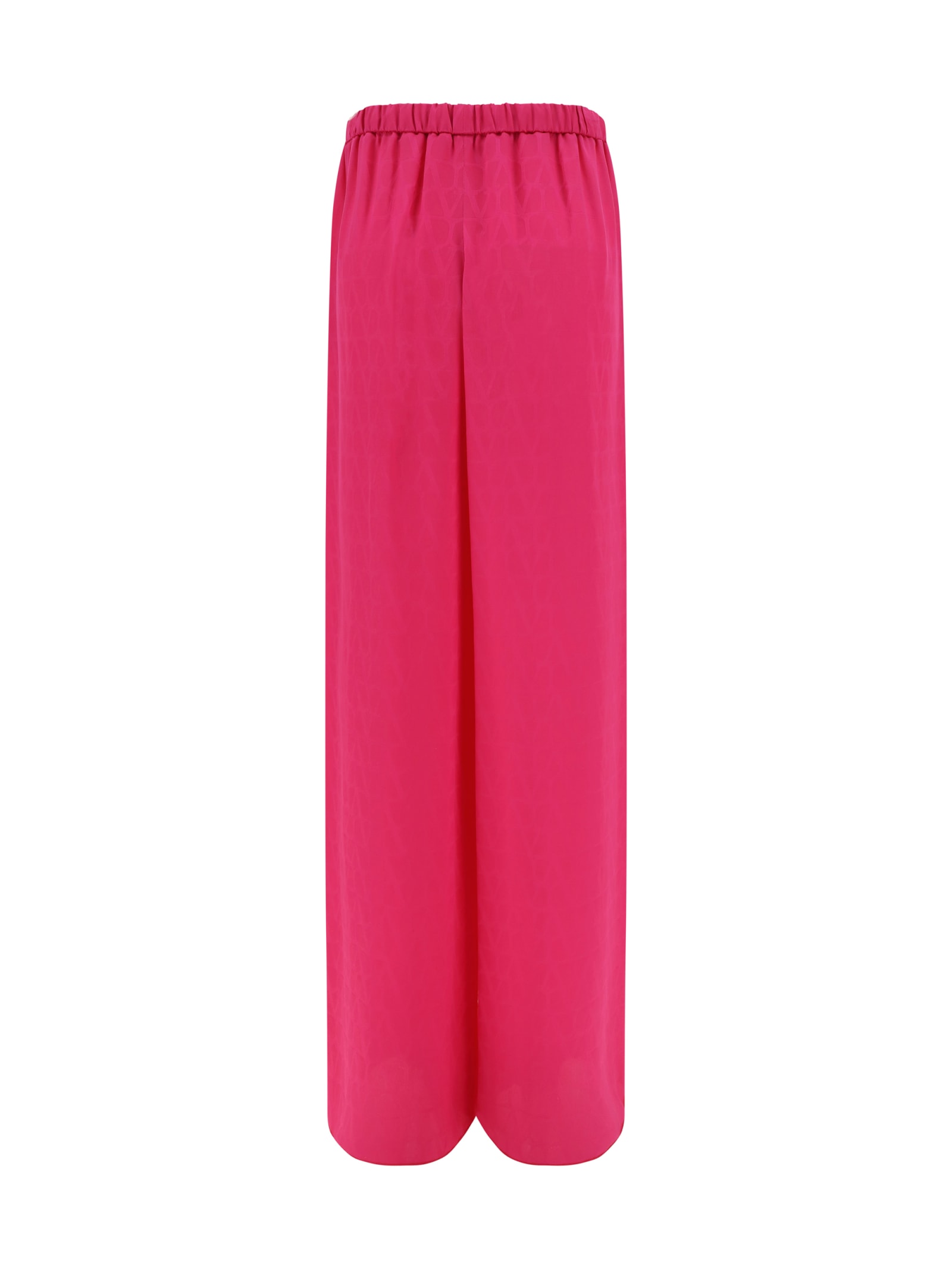 Shop Valentino Toile Iconographe Pants In Pink Pp