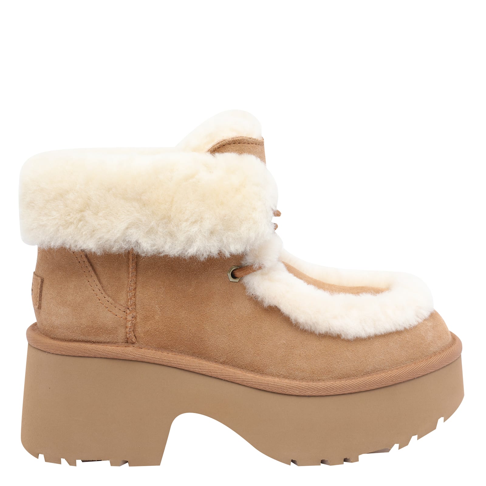 Ugg Esmee Pump Laced Up Shoes In Brown