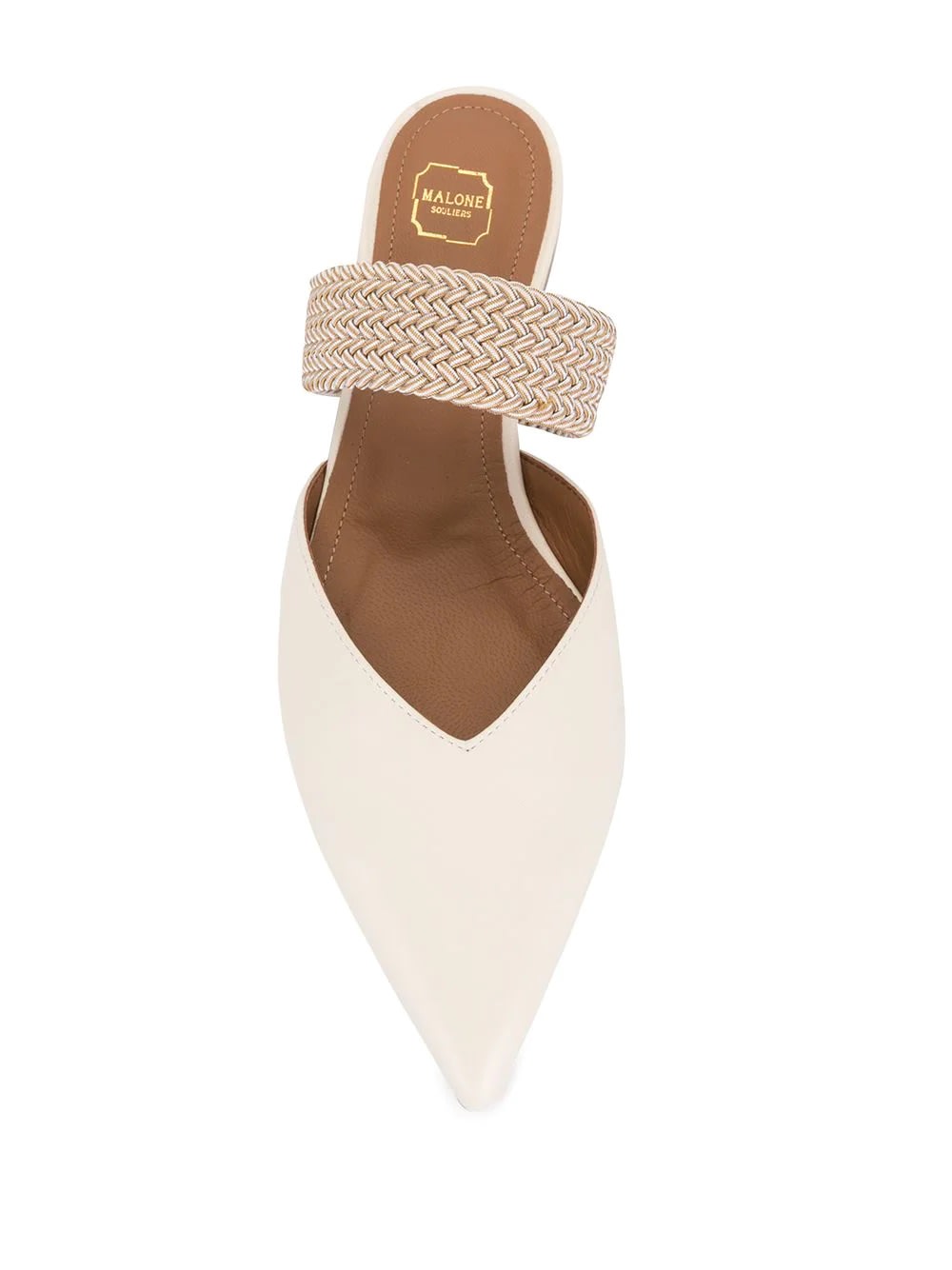 Shop Malone Souliers Maisie Flat In Crm Cream