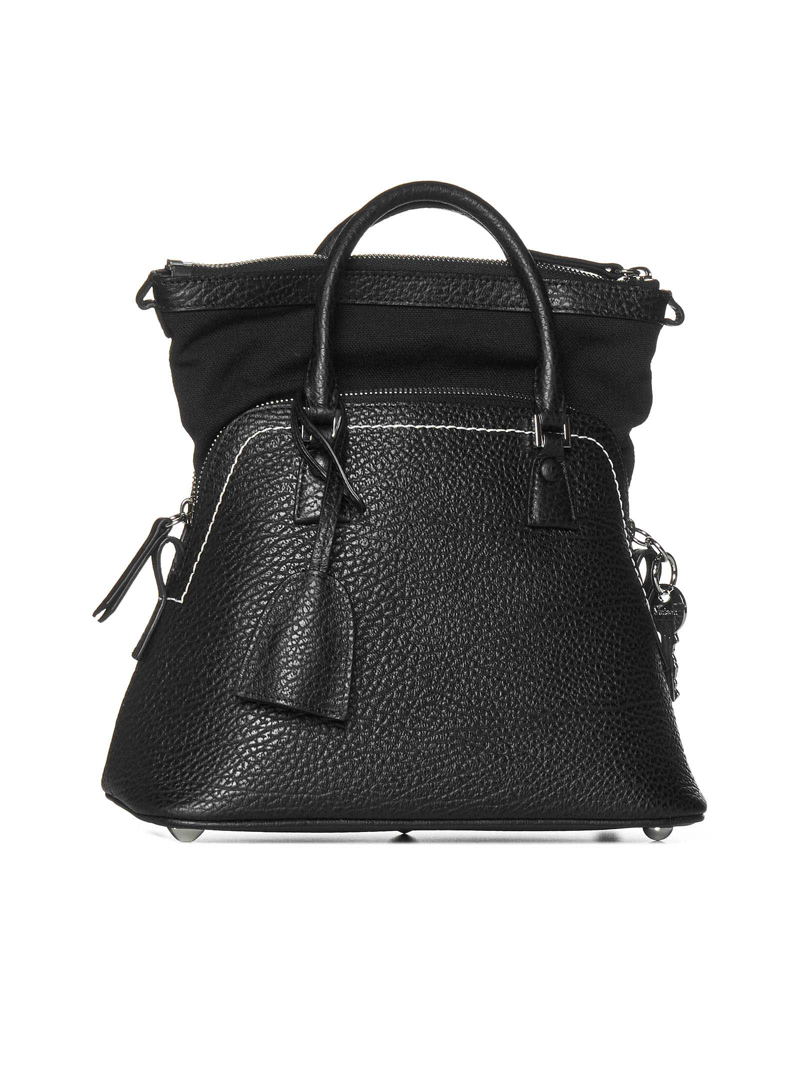 Shop Maison Margiela Tote In Black