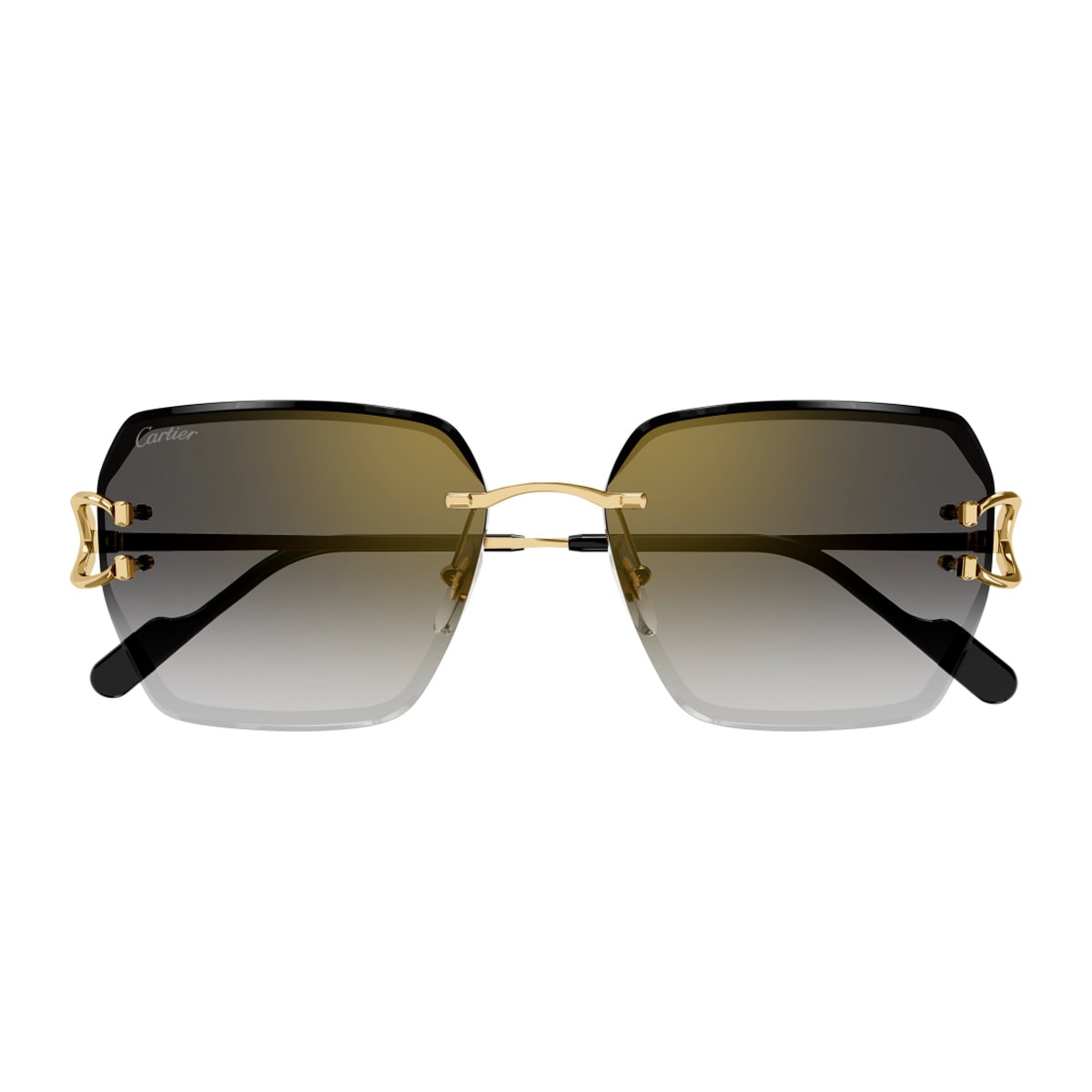 Cartier Ct0466s Signature C De Sunglasses In Gold