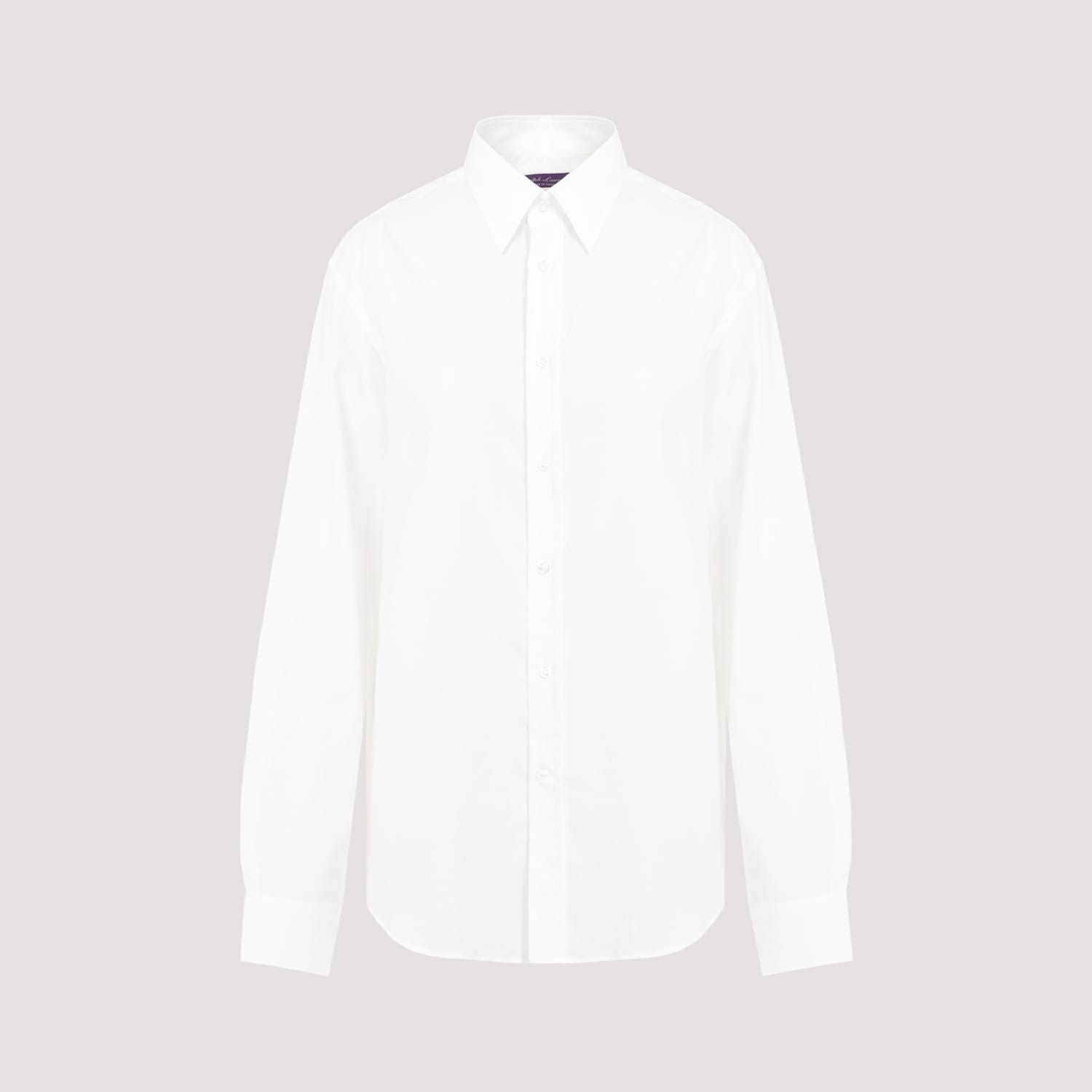 Shop Ralph Lauren Harnk Ls Shirt In Light Cream