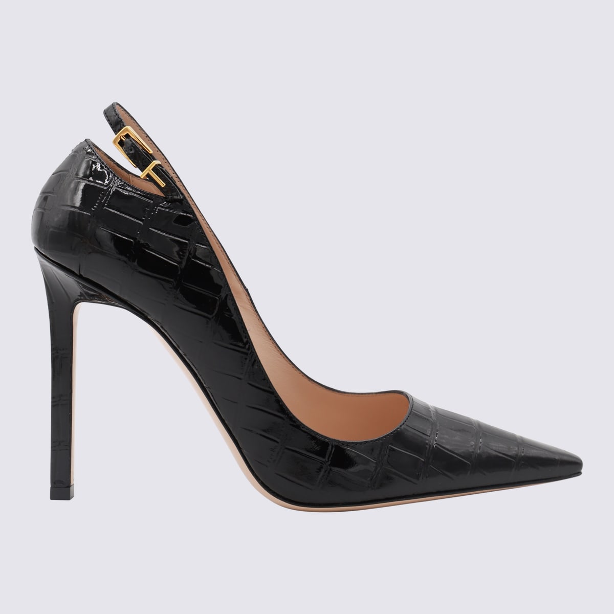 Shop Tom Ford Black Leather Pumps