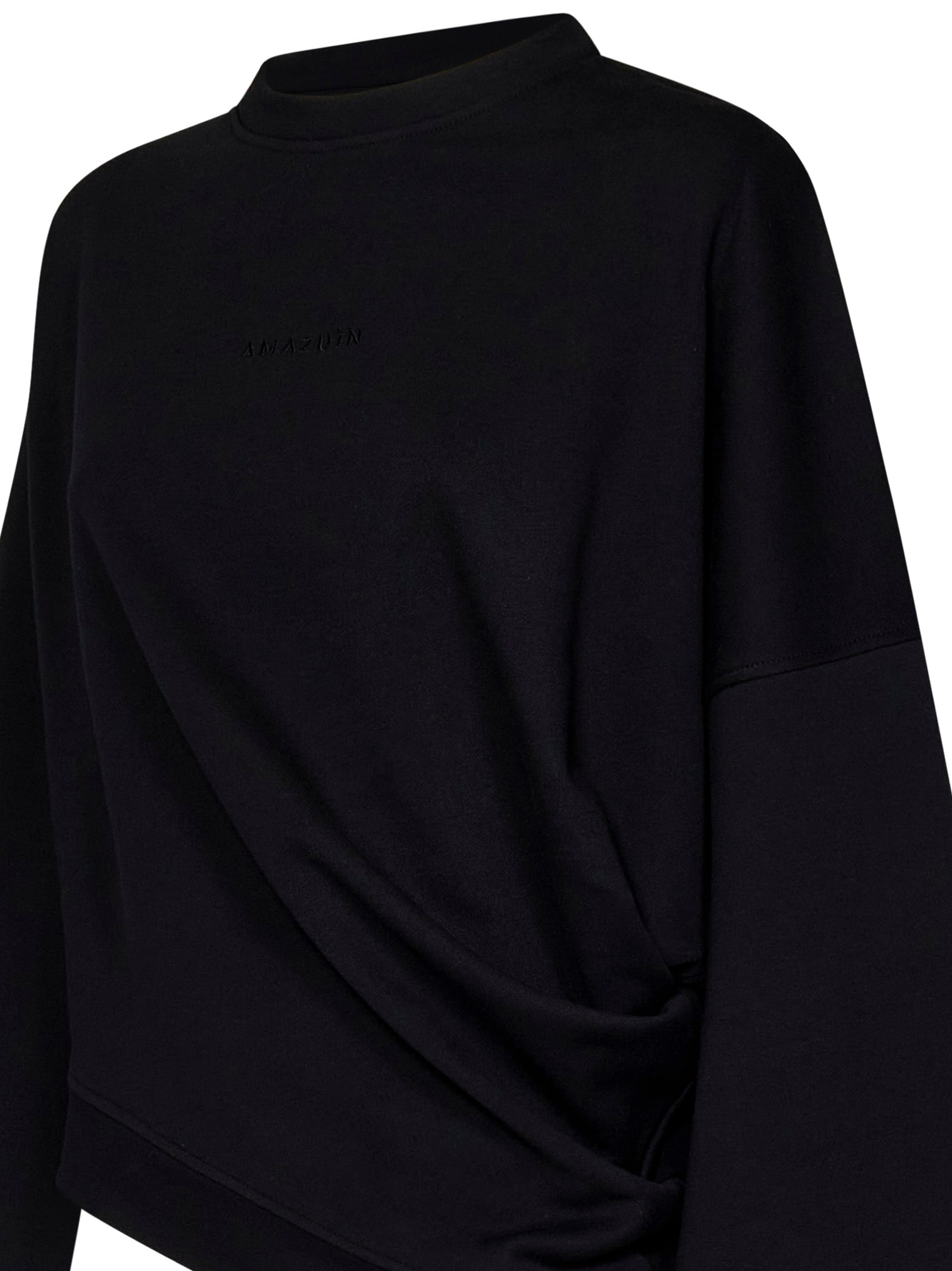 Shop Amazuìn Page Sweatshirt In Black