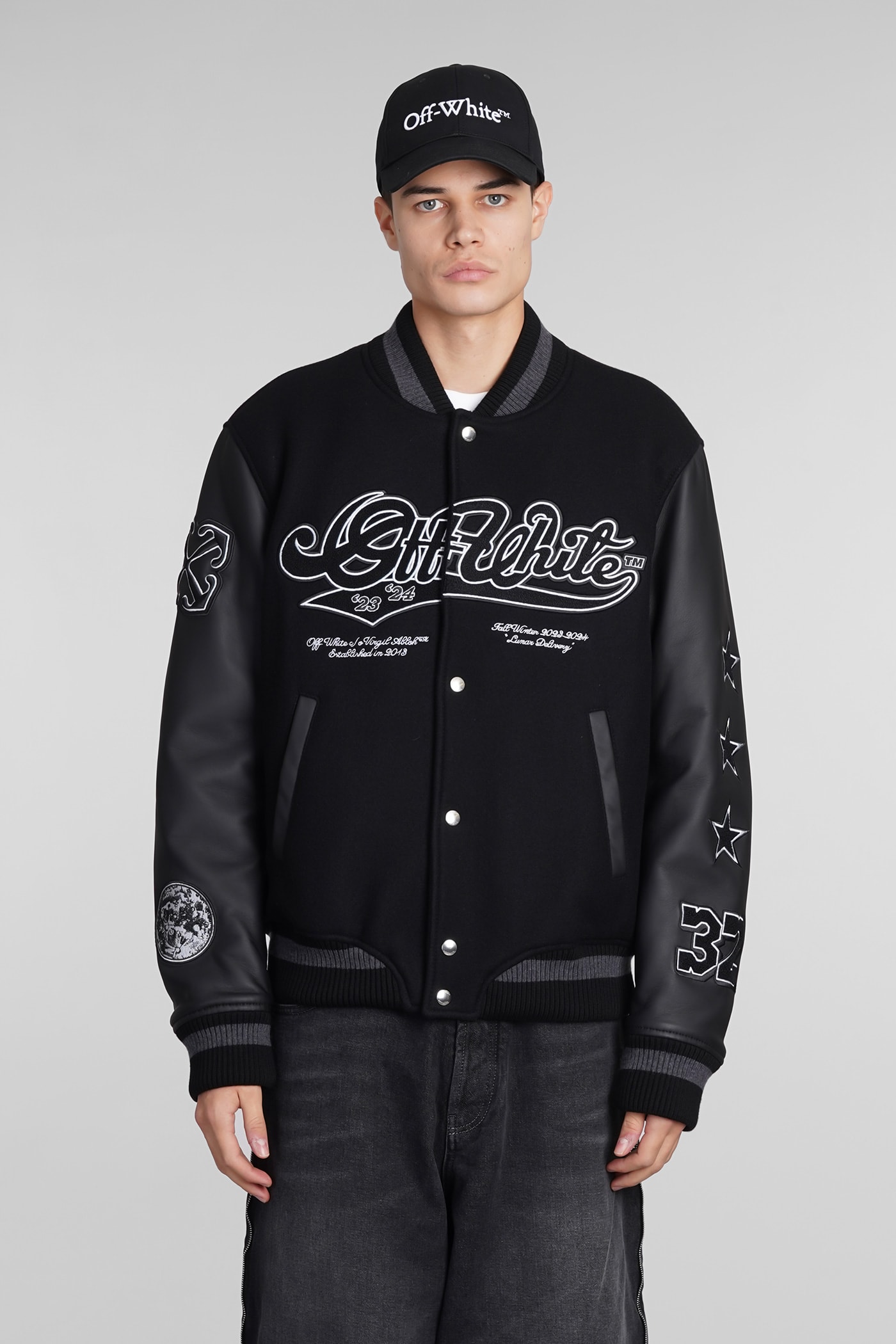 Off-white Jacket In Black