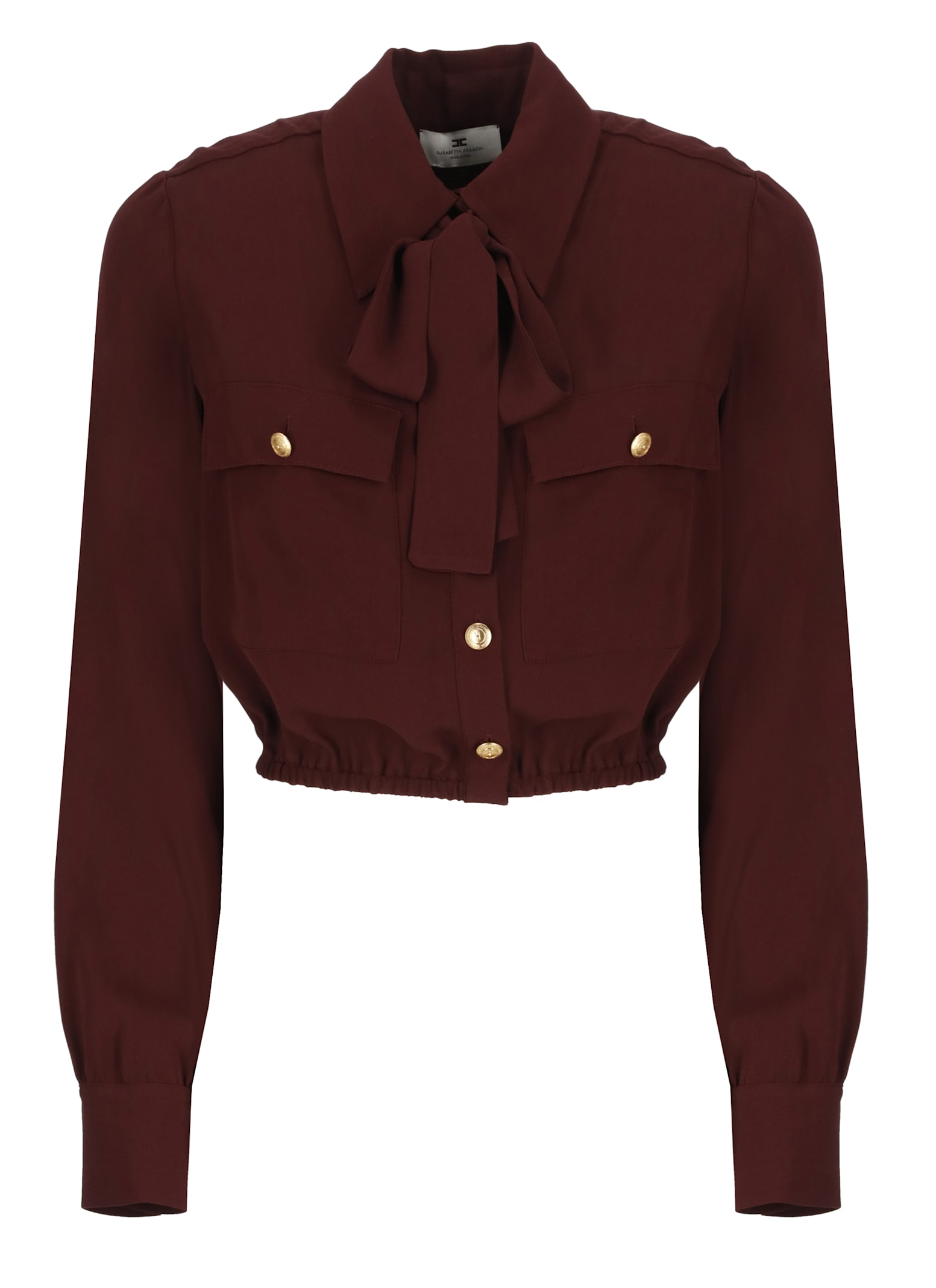 Viscose Cropped Shirt