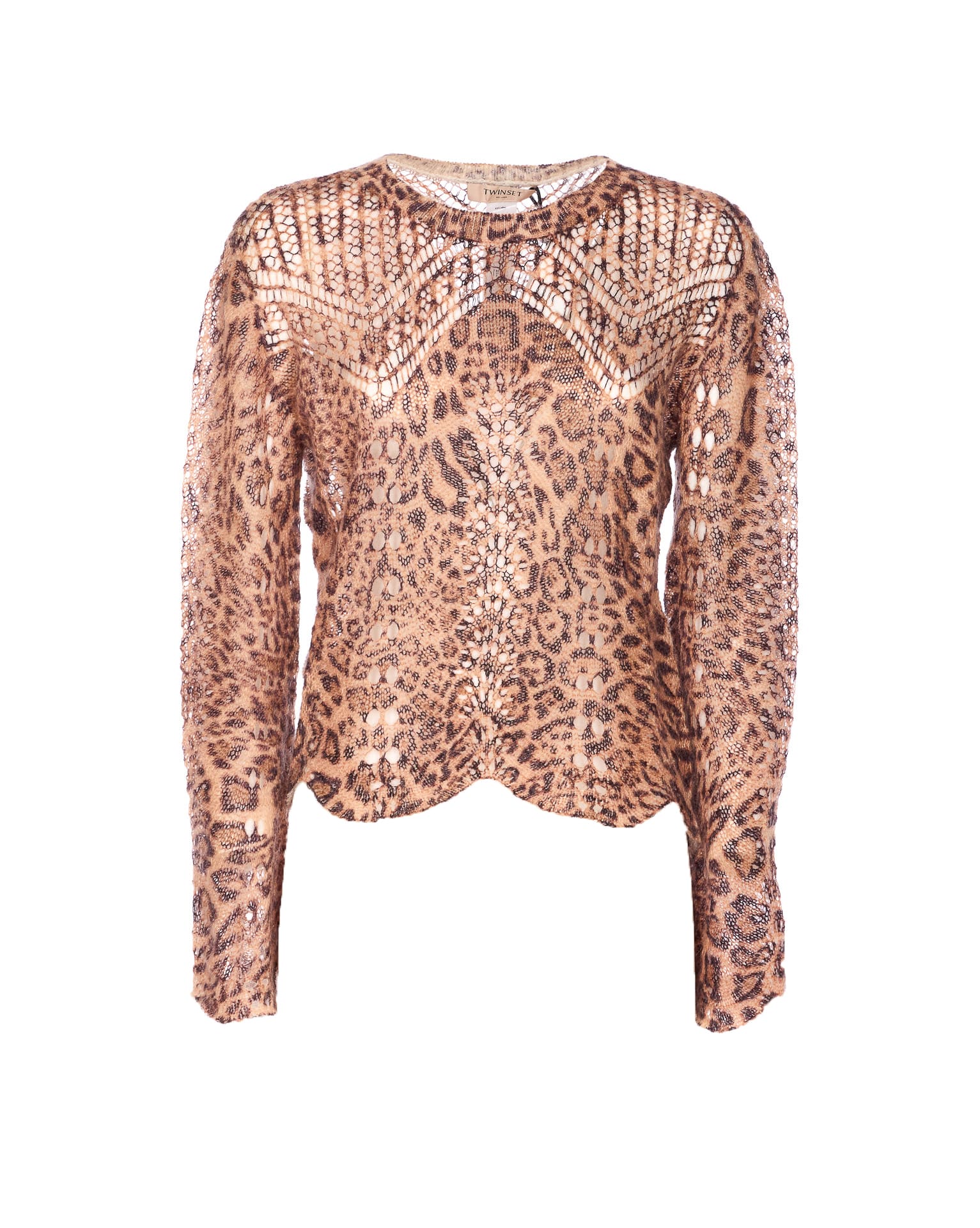 Twinset Leo Sweater In Brown