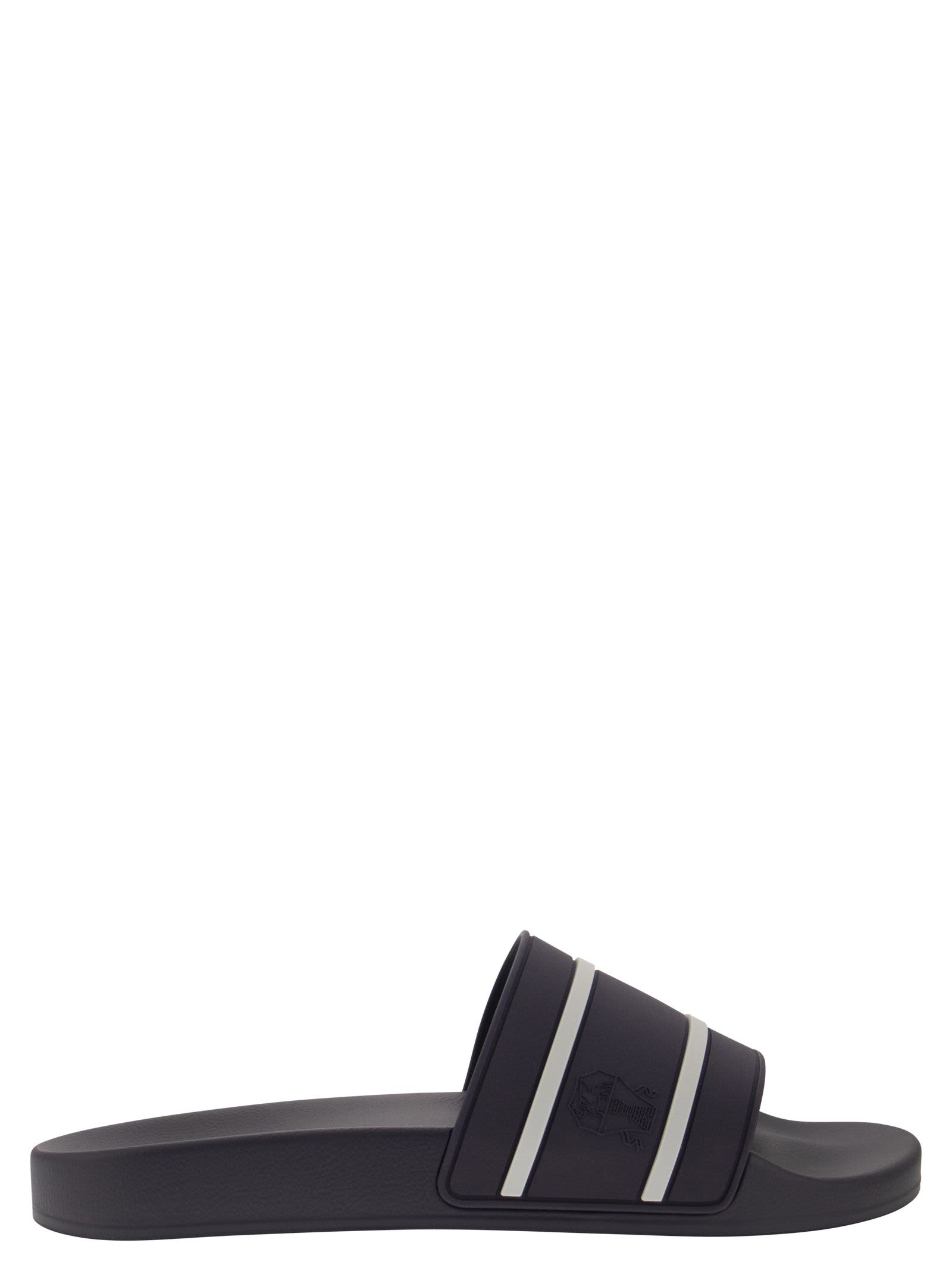 Brunello Cucinelli Striped Sandals Slides