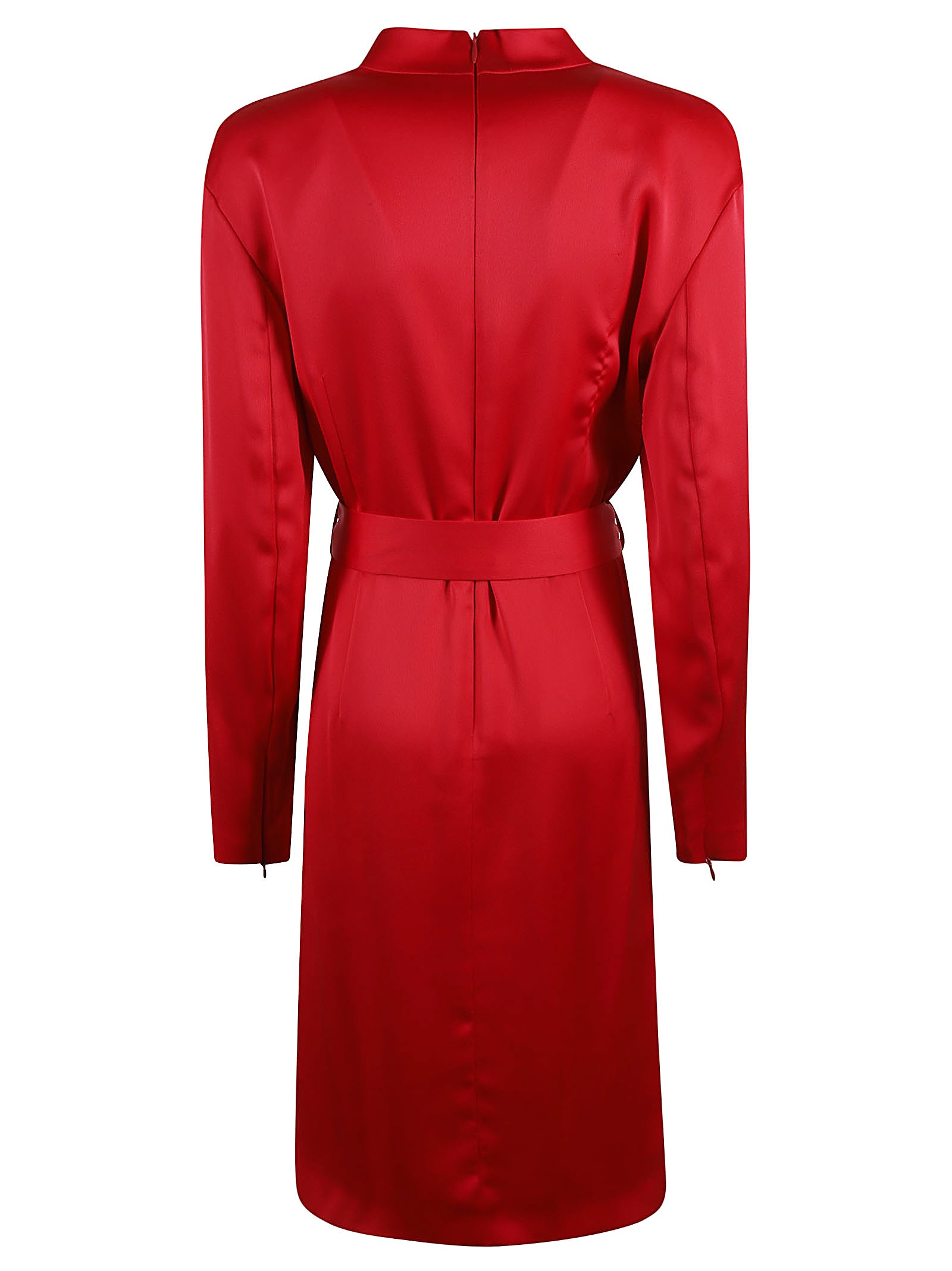 GENNY BELTED WRAP COAT 