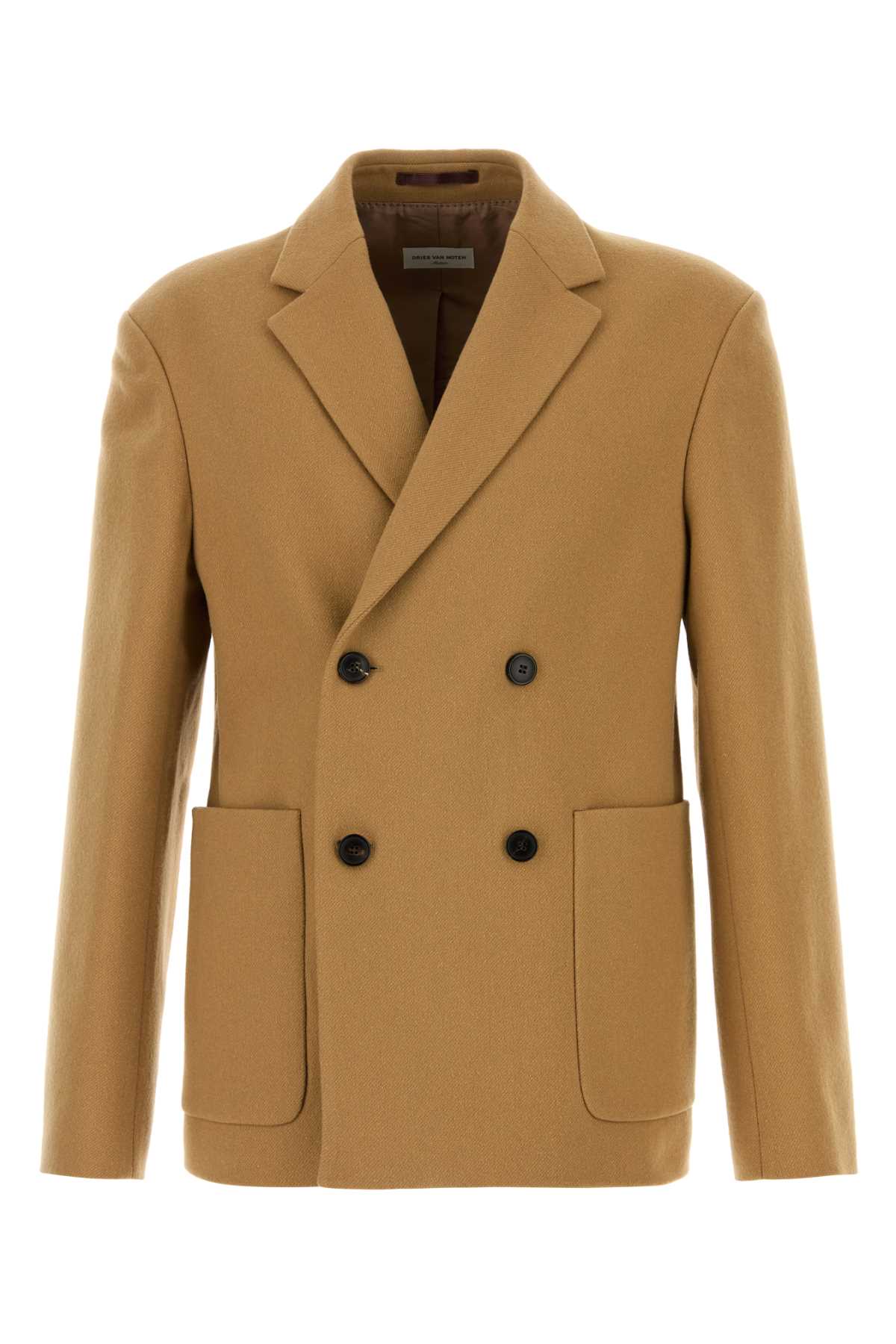 Camel Wool Blend Barleys Blazer