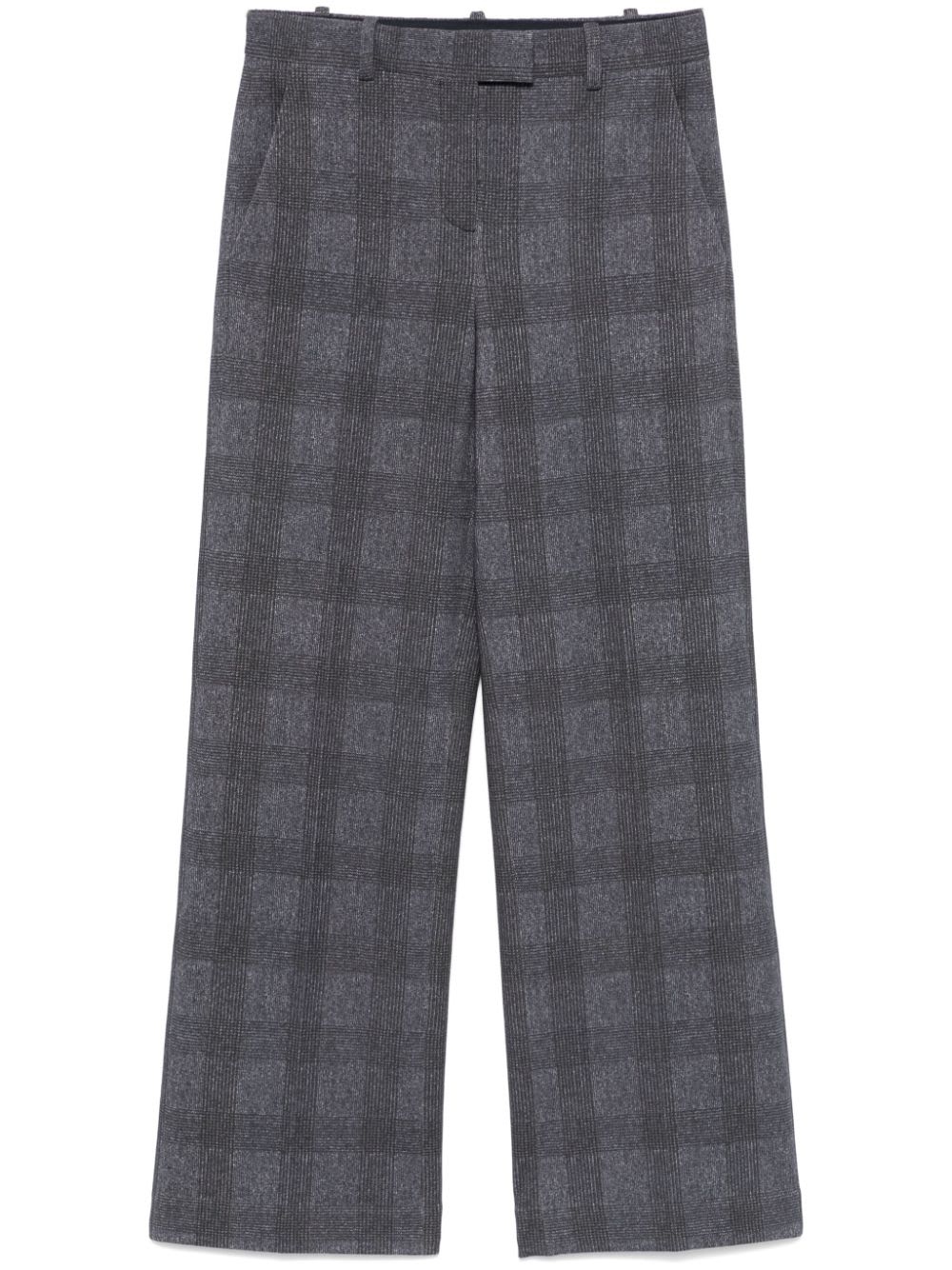 Circolo 1901 Cotton Trousers In Gray