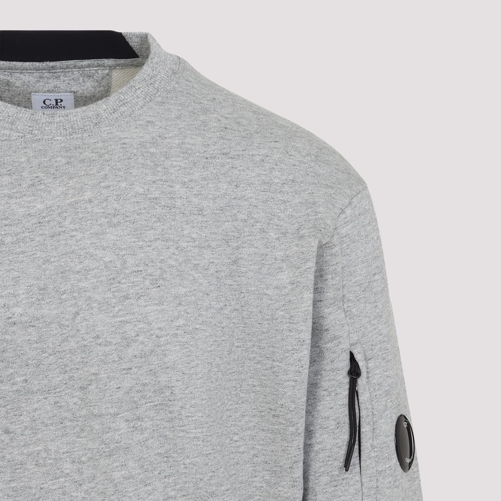 C.p. Company C.p.company Cotton Crewneck Sweatshirt In Gray