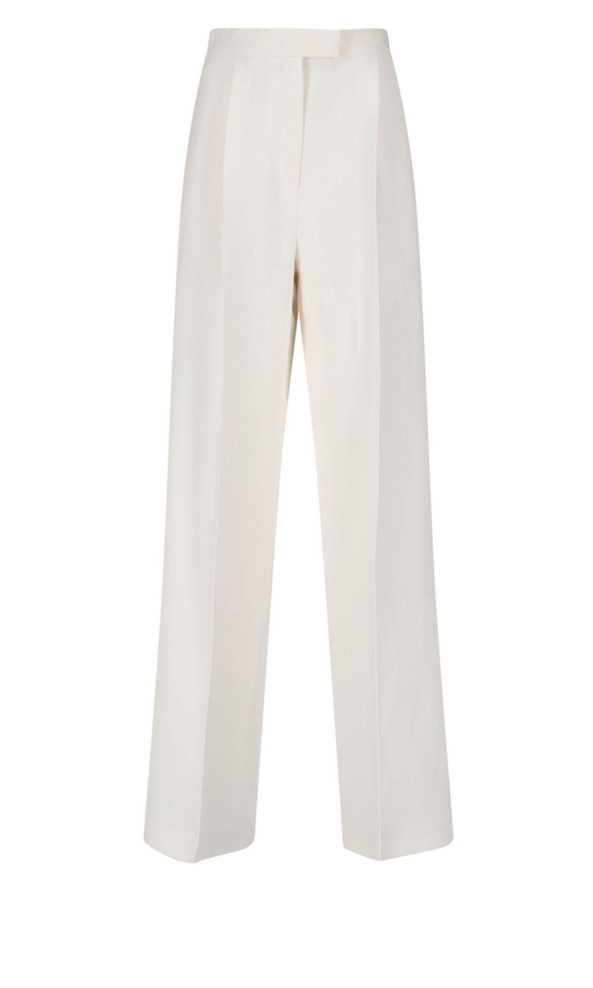 Back Dart Straight Trousers