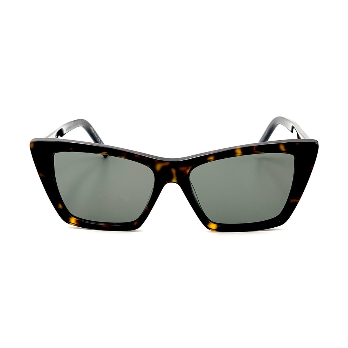 Shop Saint Laurent Sl276 Mica Sunglasses In Marrone