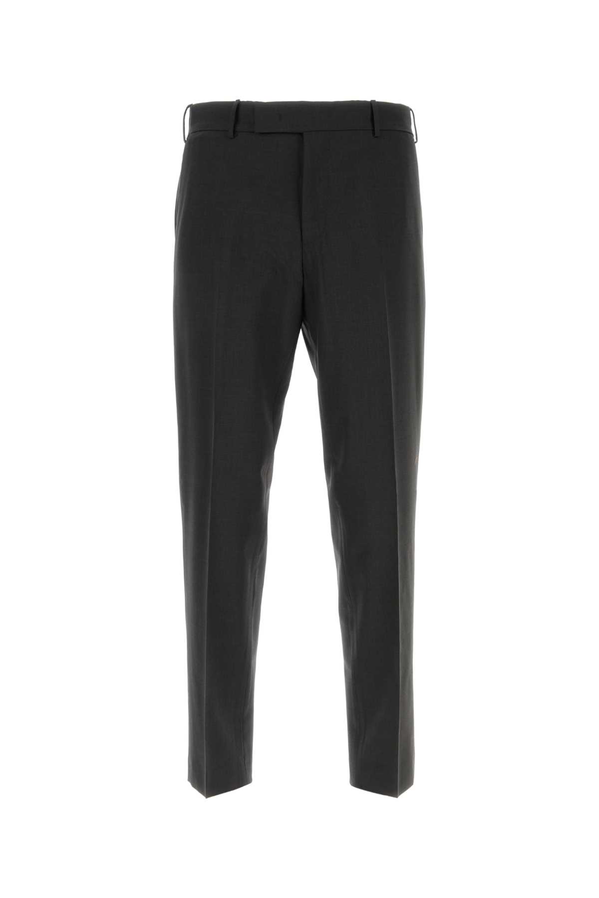 Charcoal Stretch Wool Pant - PT Torino - Modalova