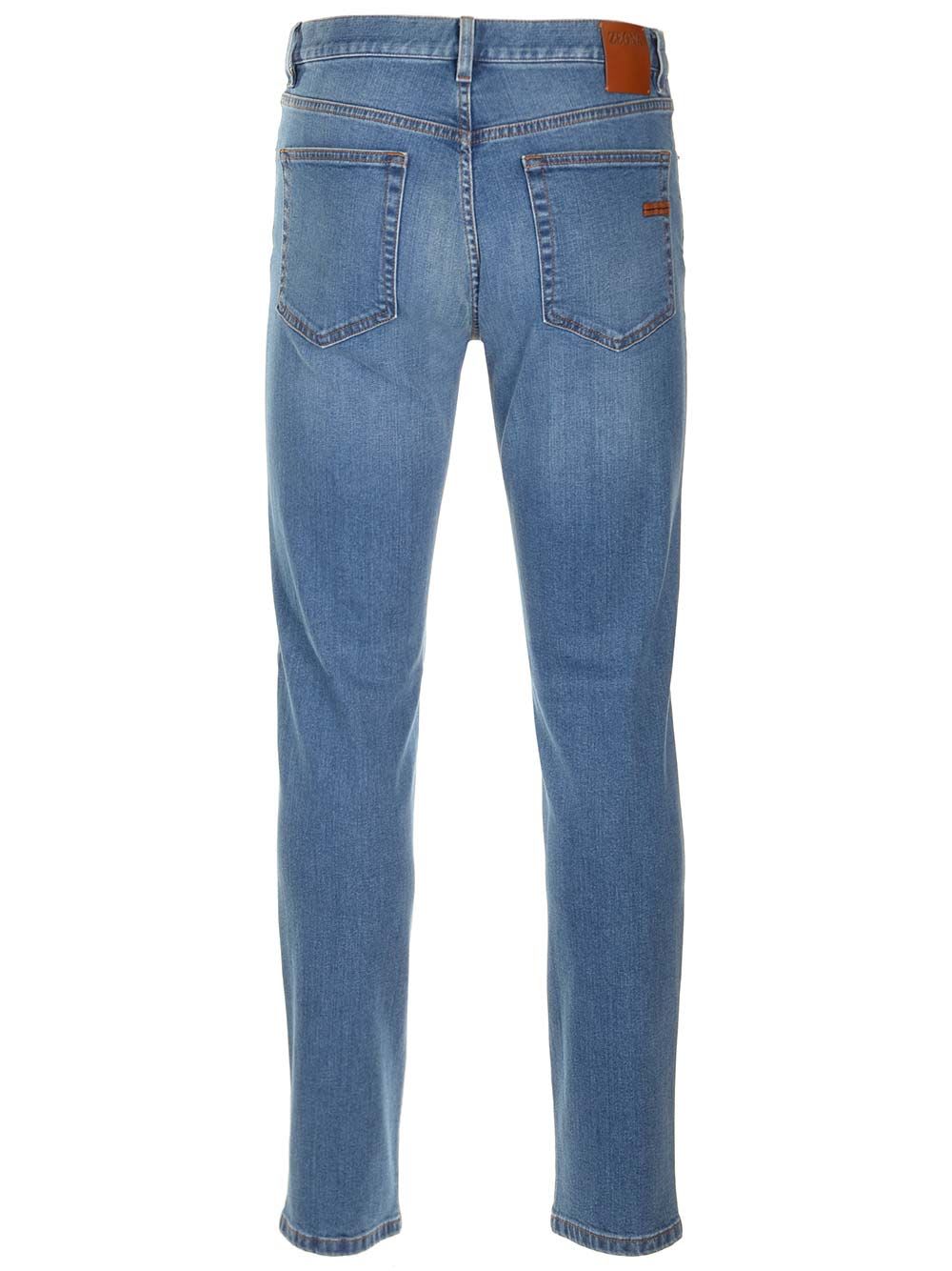 Shop Zegna Roccia Jeans In Blue