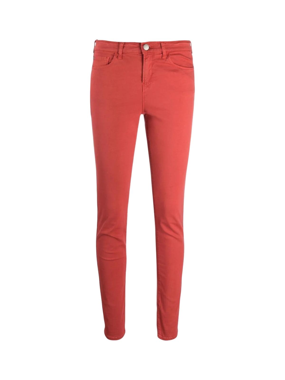 emporio armani coloured 5 pockets jeans
