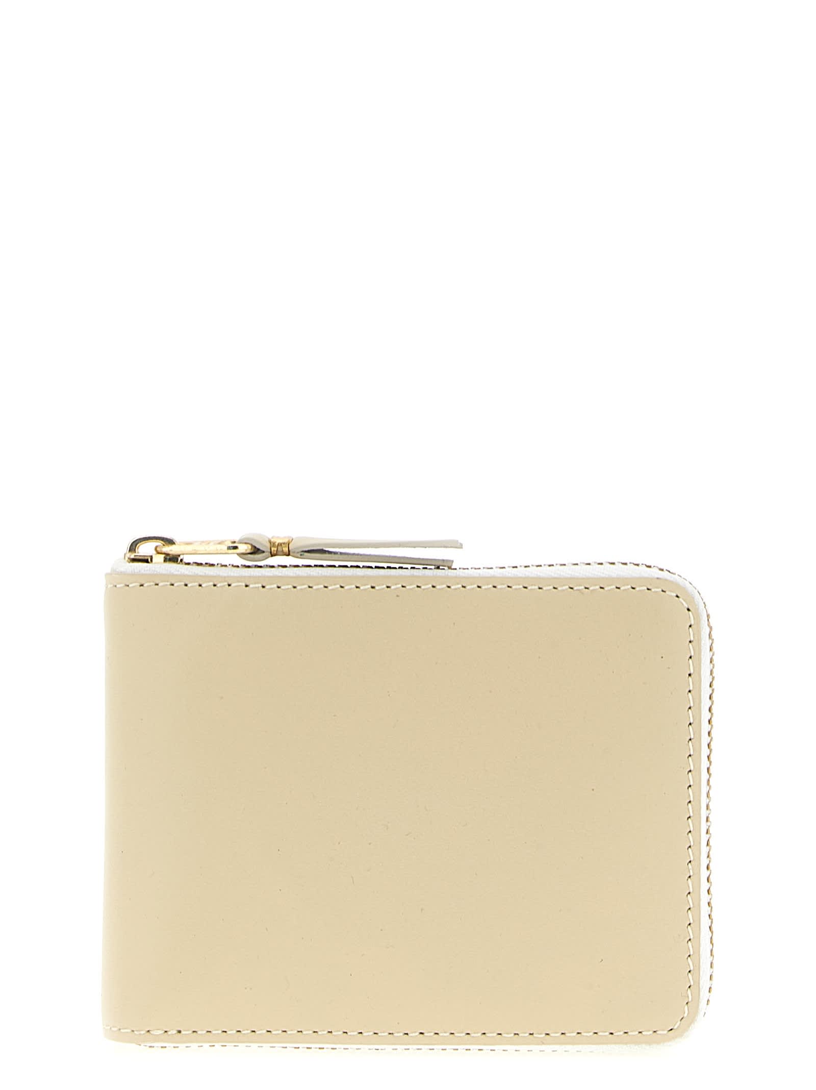 Comme Des Garçons 'arecalf - Sa7100' Wallet In Neutral