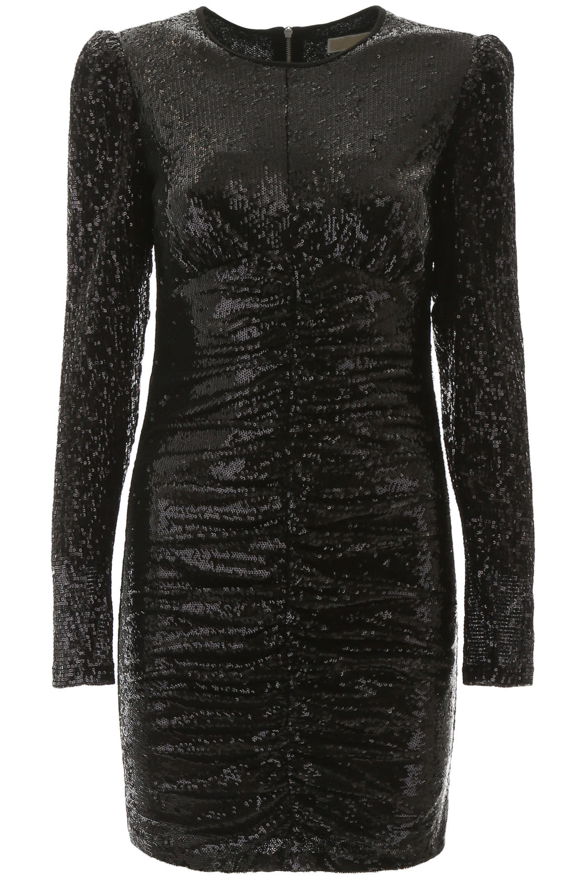 Photo of  MICHAEL Michael Kors Draped Sequins Dress- shop MICHAEL Michael Kors Dresses online sales