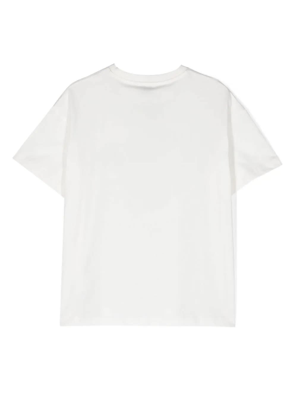 Shop Etro White T-shirt With  Pegasus Logo In Green