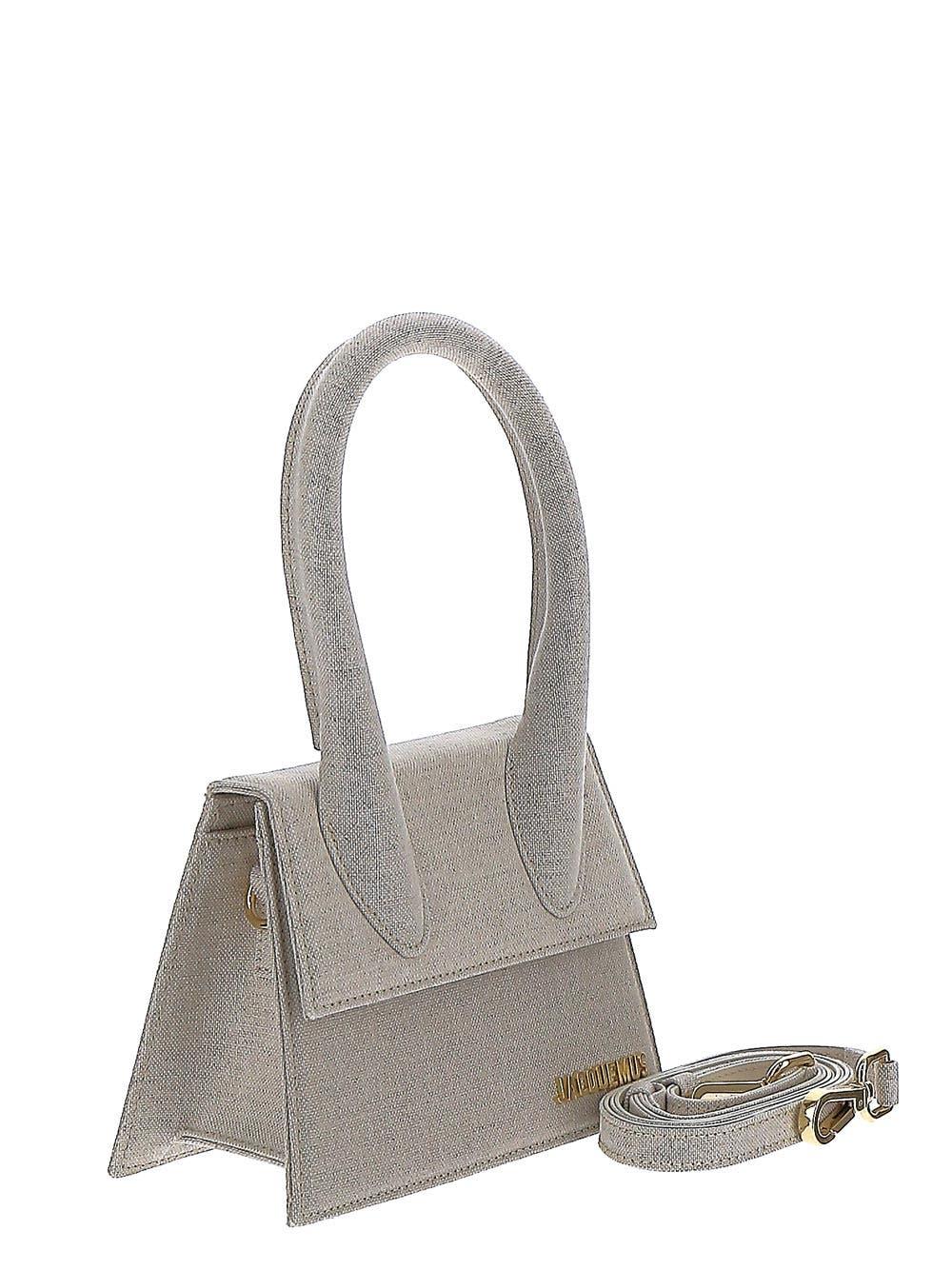 Shop Jacquemus Le Chiquito Moyen In Grey