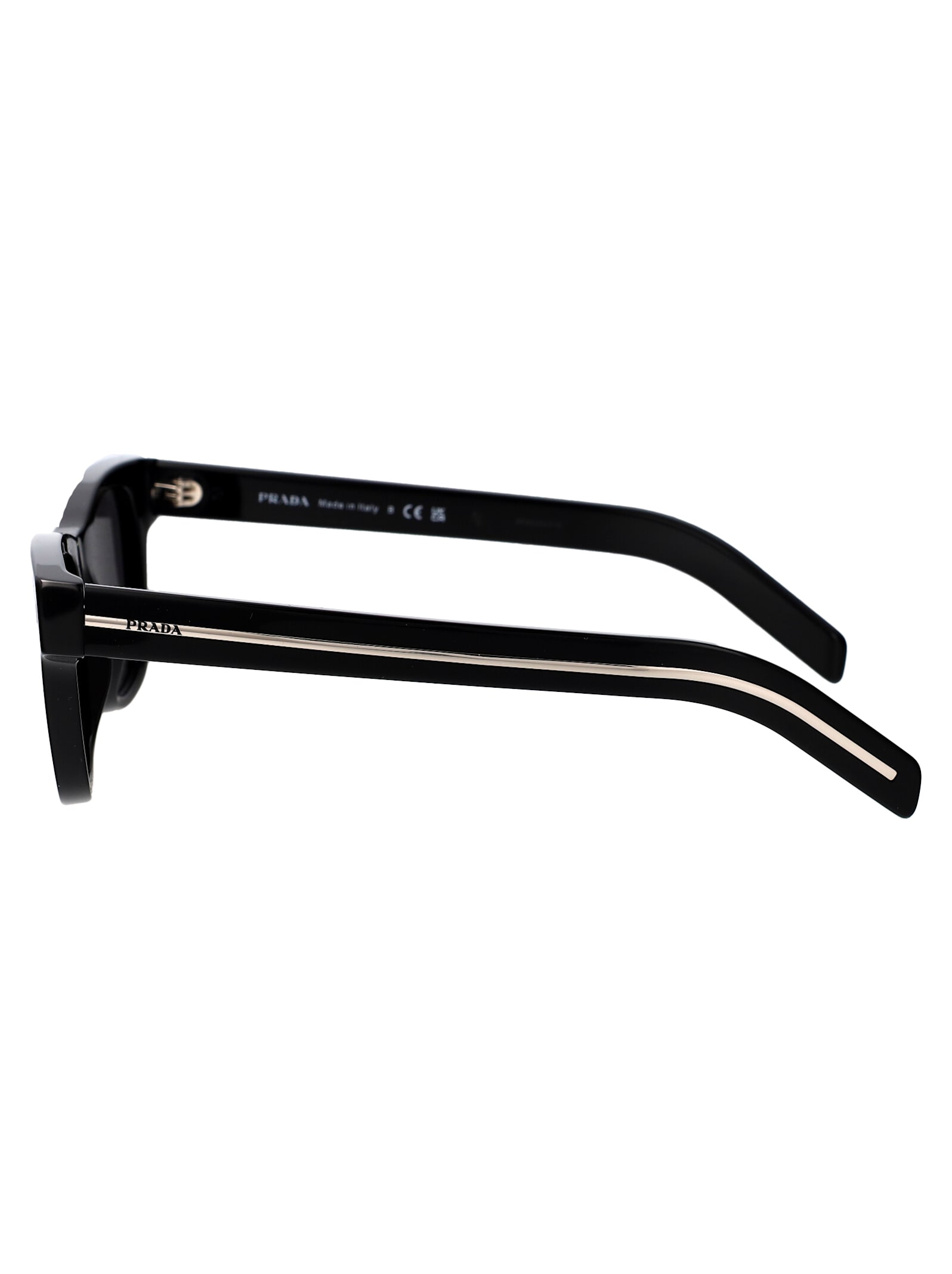 Prada 0pr A17s Sunglasses In Black