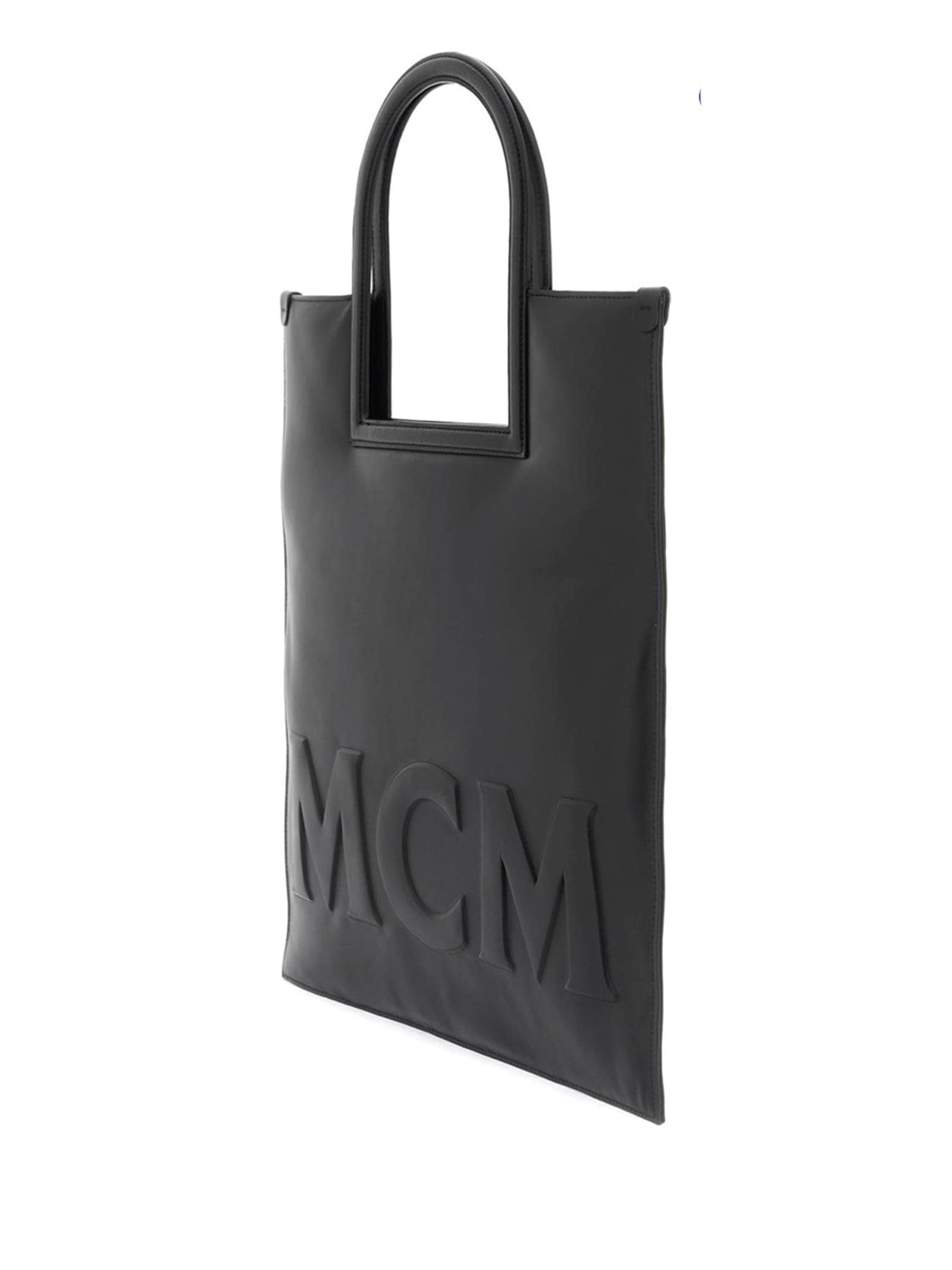 Shop Mcm Shoulder Bag In Black