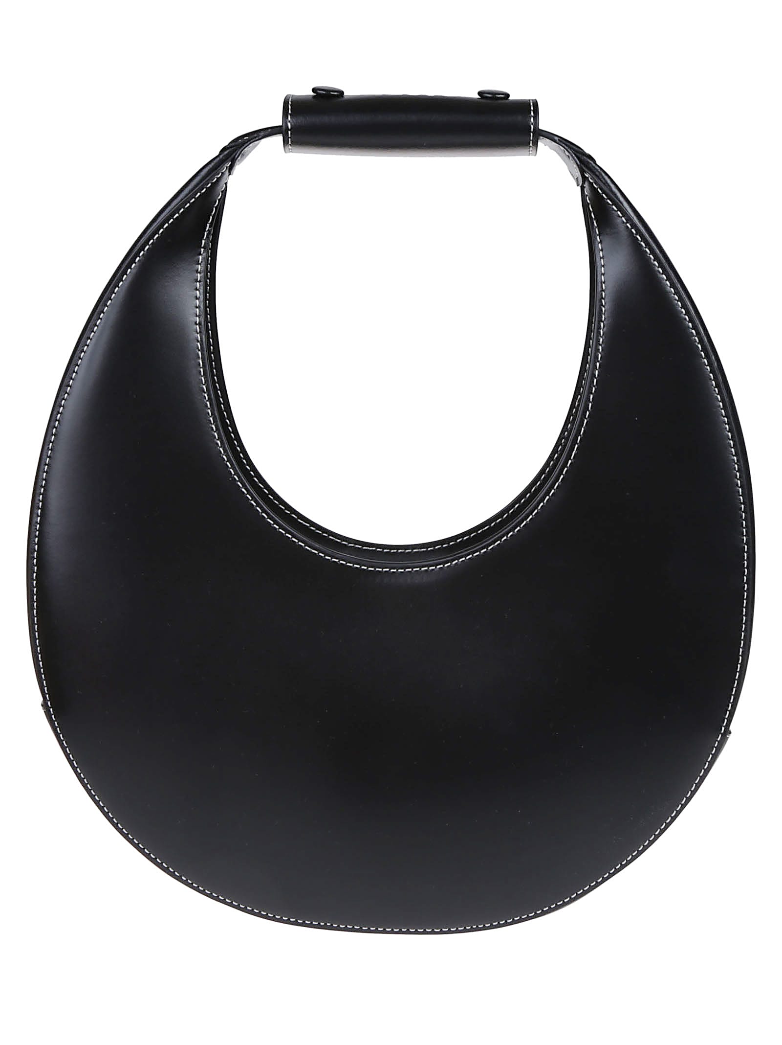 Staud One Handle And One Shoulder Bag In Black