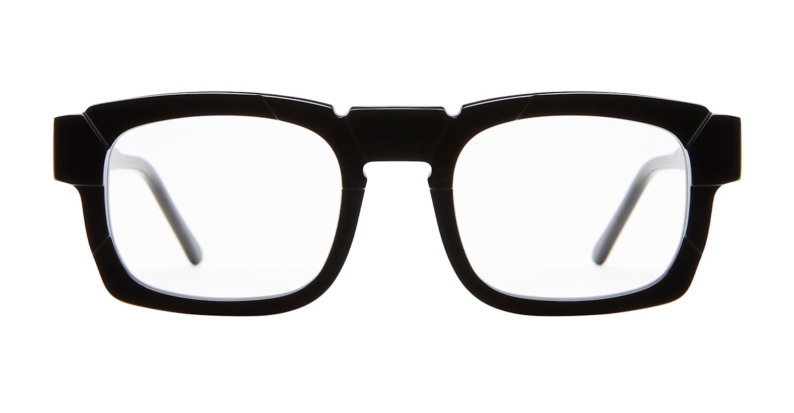 Mask K18 - Black Shine Rx Glasses