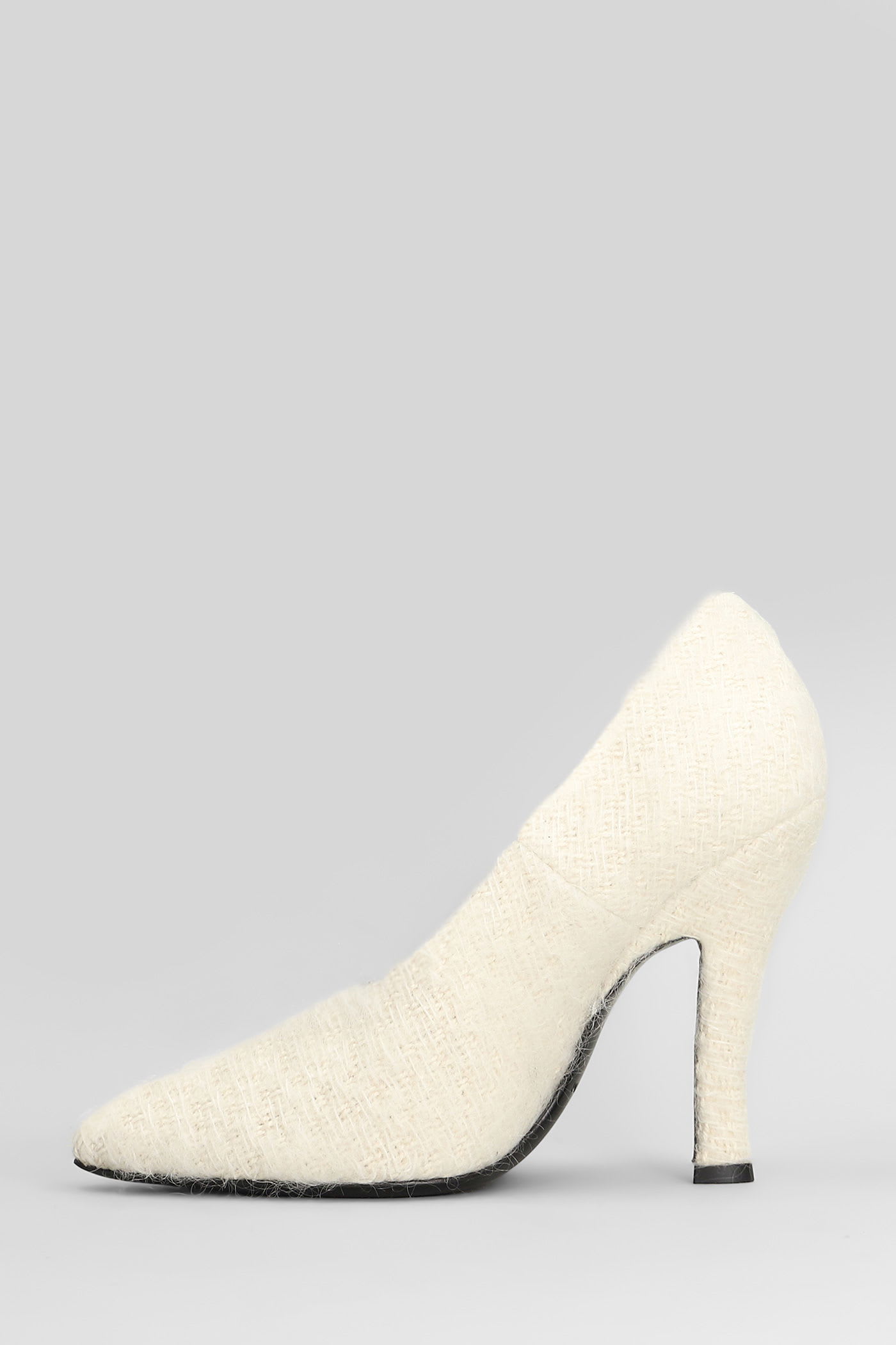 Magda Butrym Pumps Loom Pumps In Beige Cotton In White