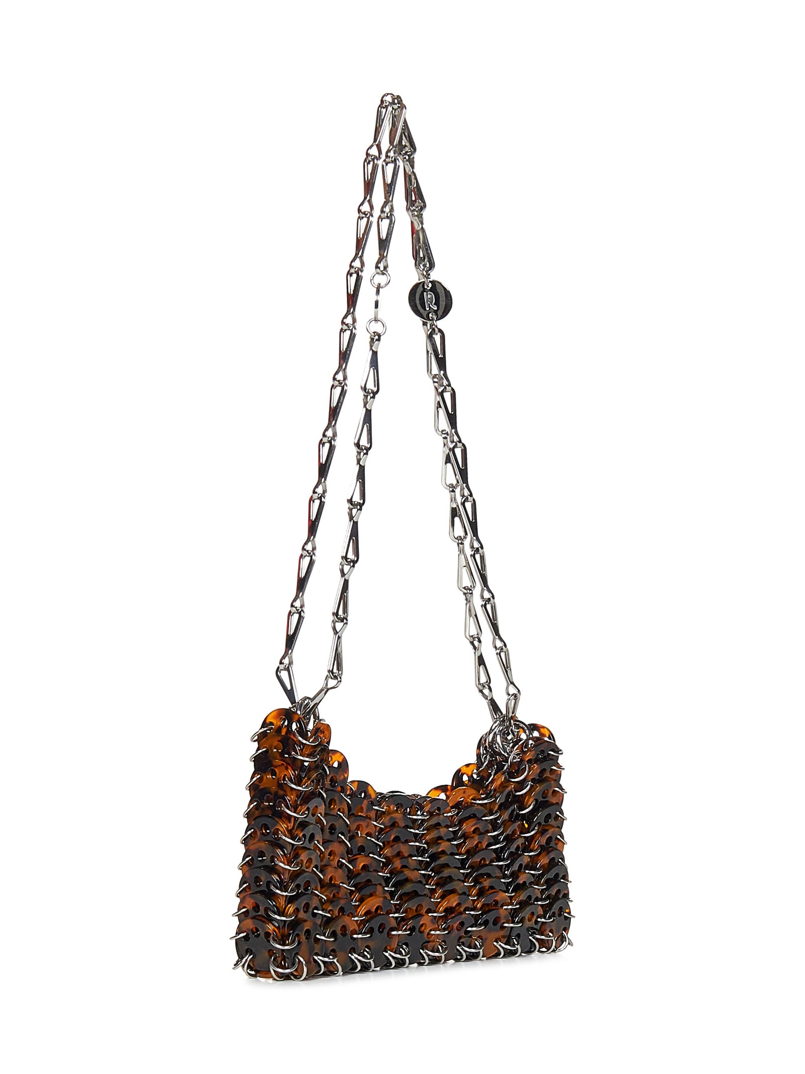 RABANNE RABANNE 1969 NANO TARTARUGA SHOULDER BAG 