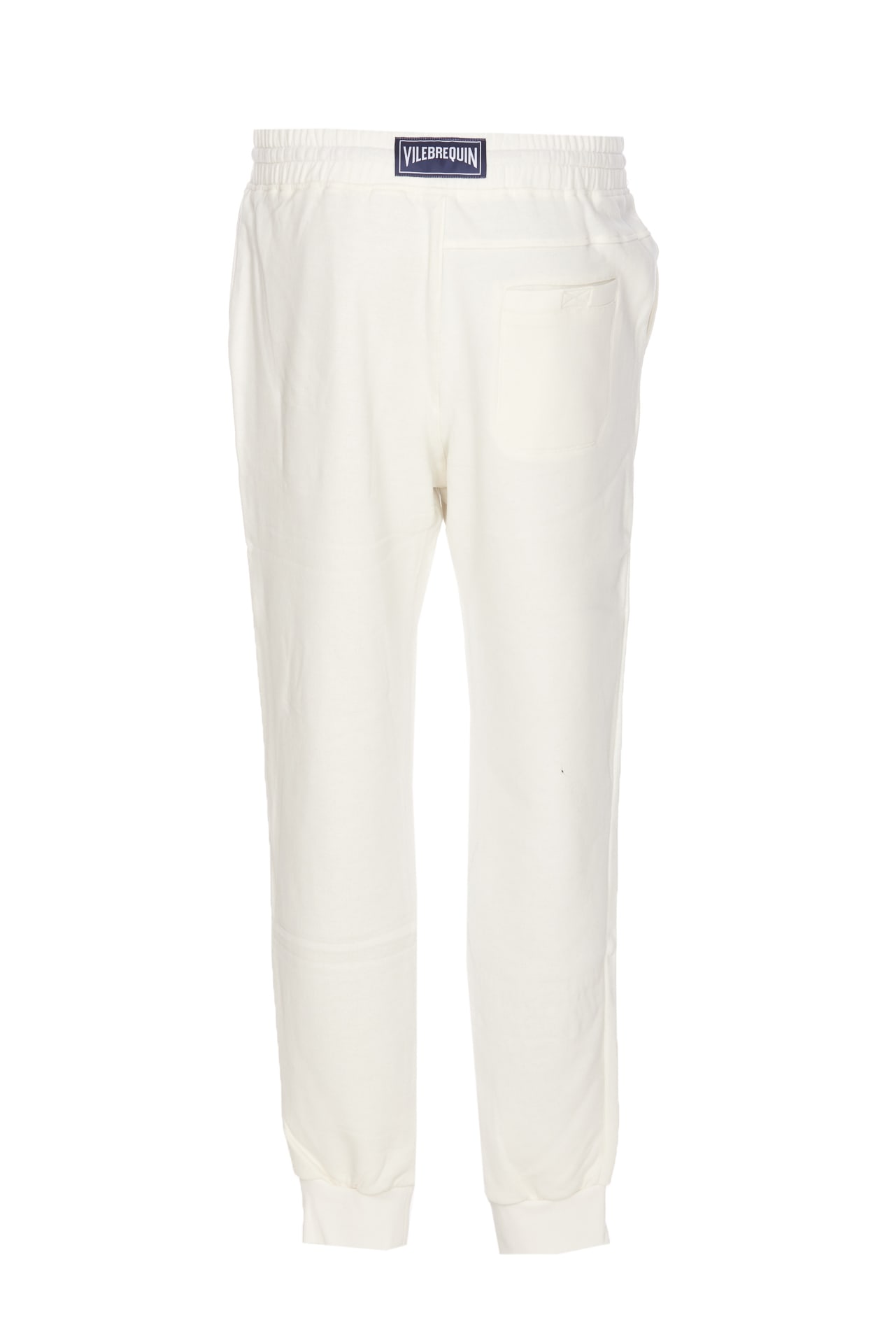 Shop Vilebrequin Trackpants In White