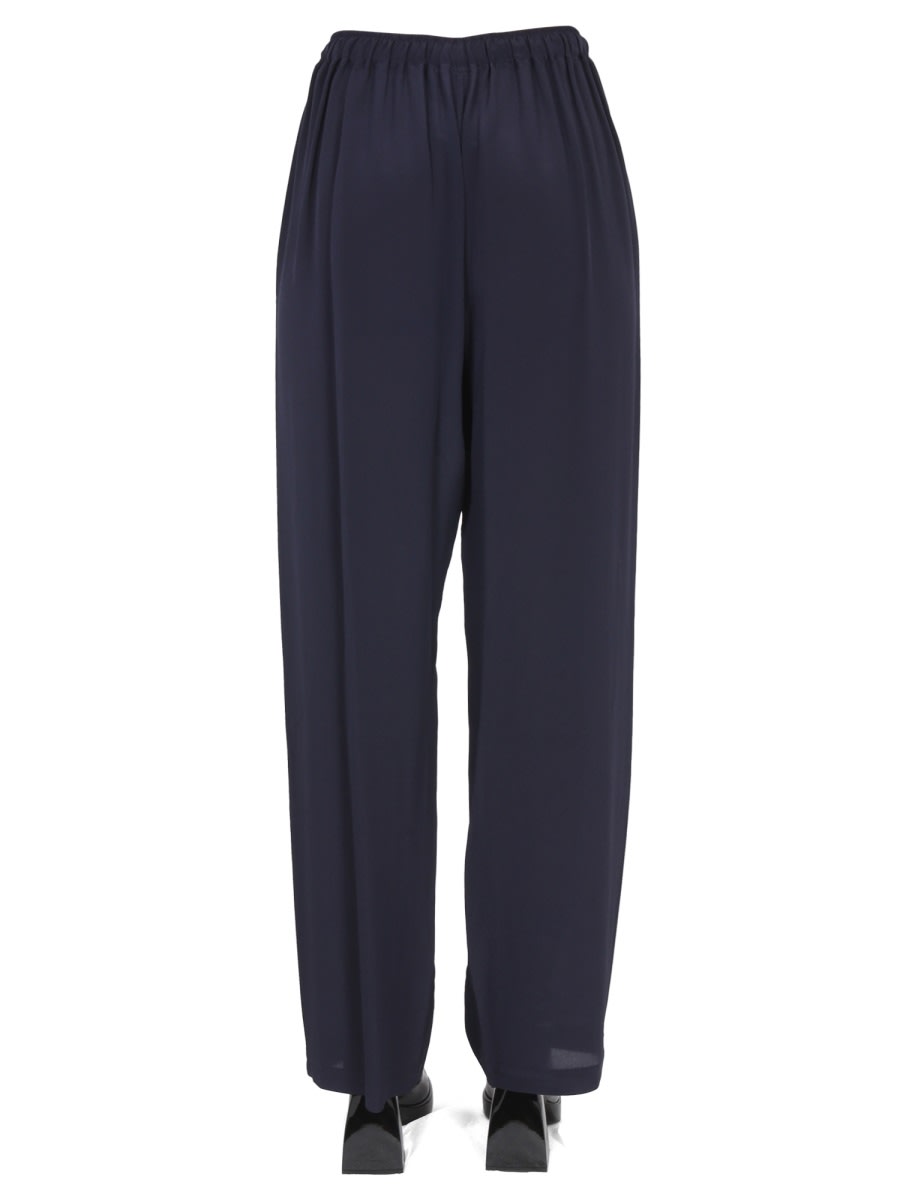Vivienne Westwood Wide-leg High-waisted Trousers In Blue