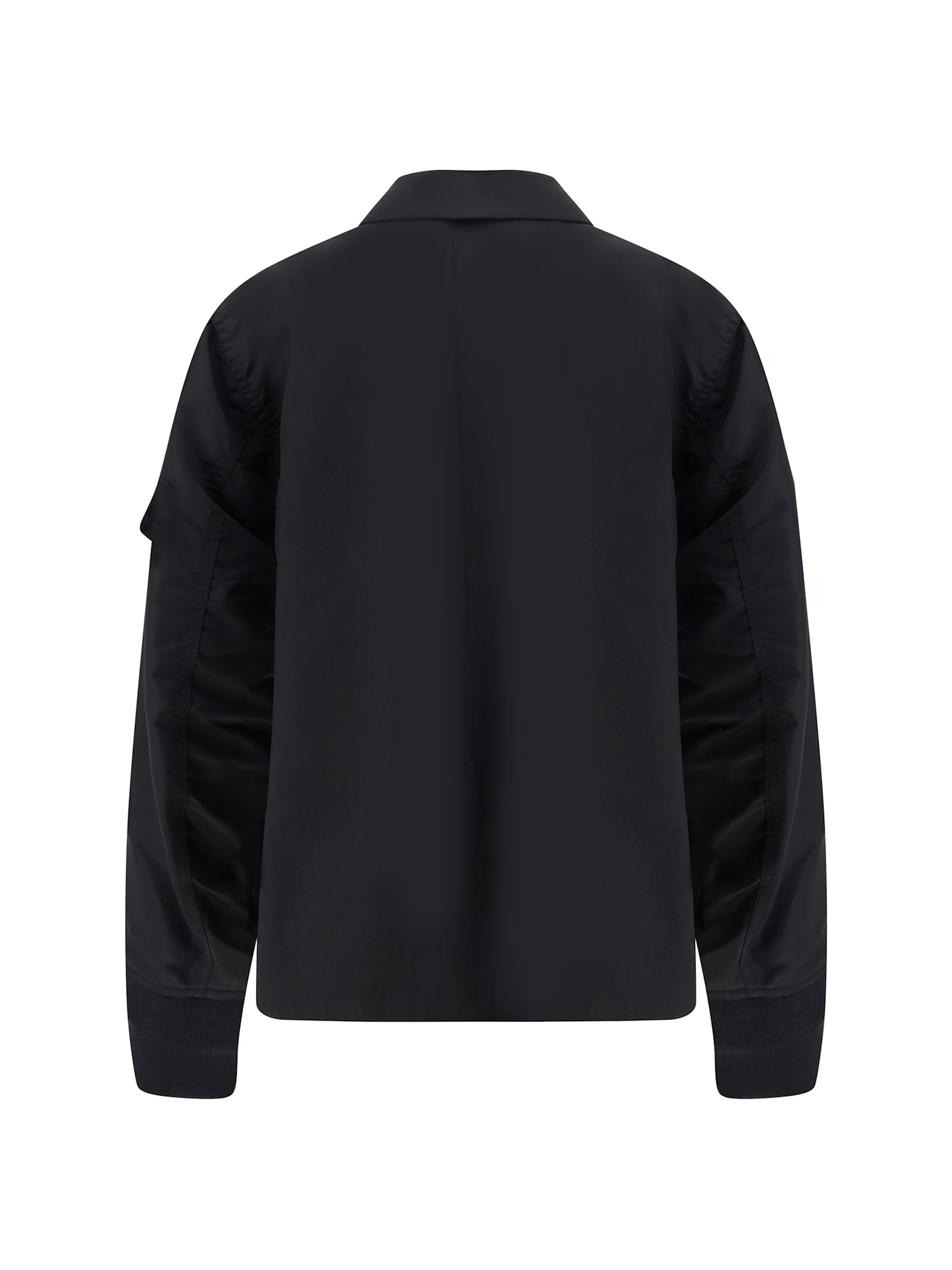 Sacai Bomber Jacket In Black