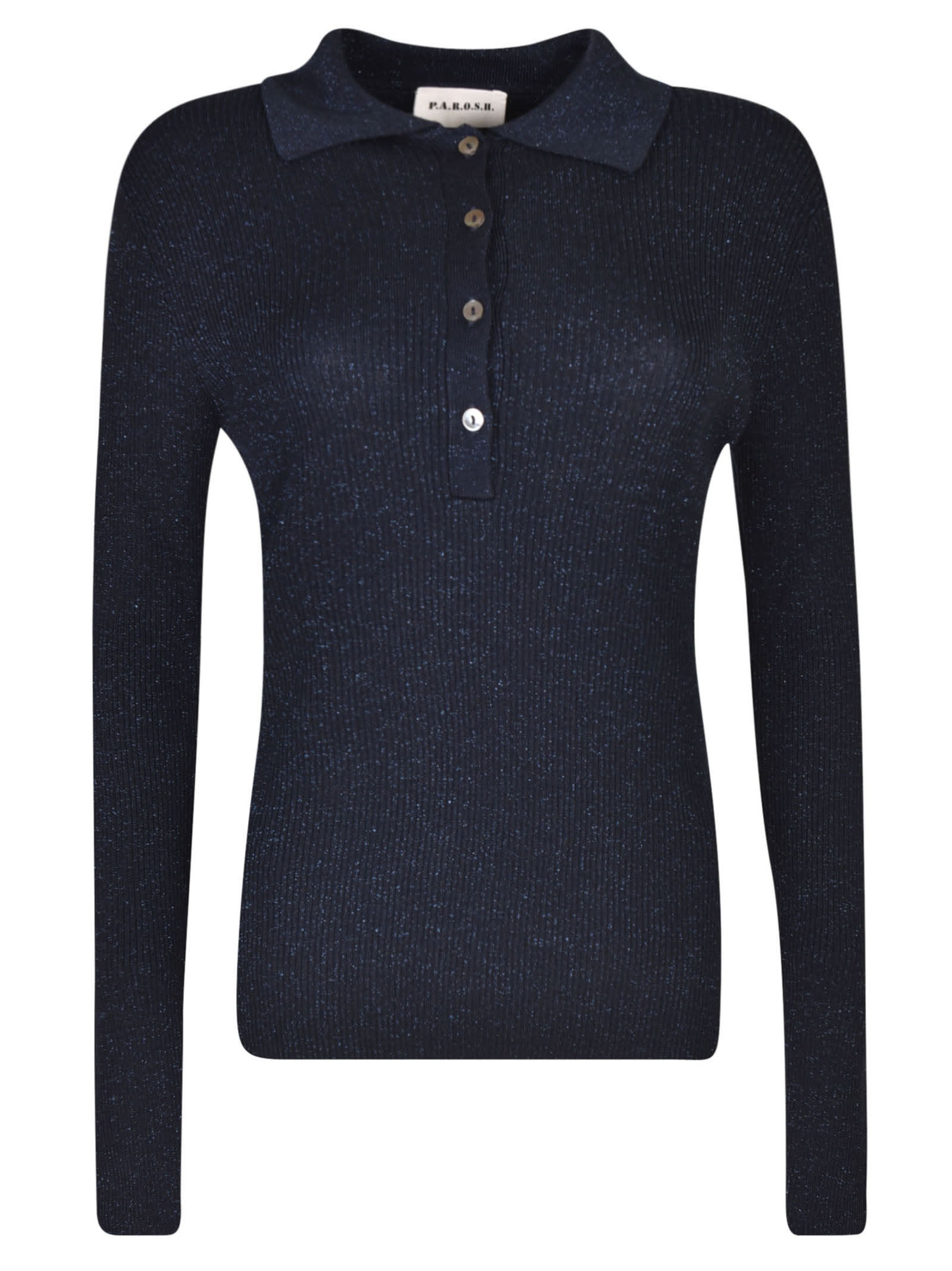 P.a.r.o.s.h Loulux Polo Shirt In Navy