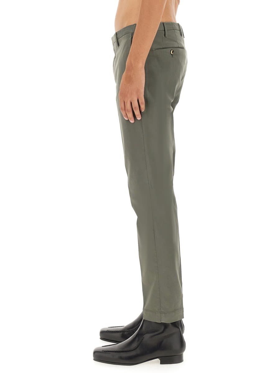 Shop Pt01 Slim Fit Pants In Green