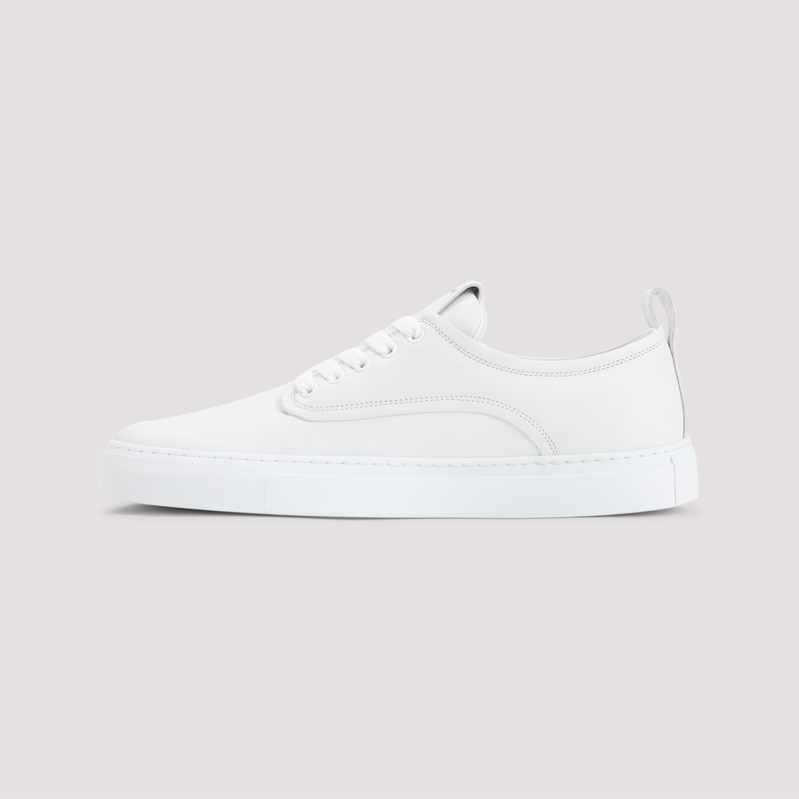 Givenchy New City Leather Low Sneakers In White