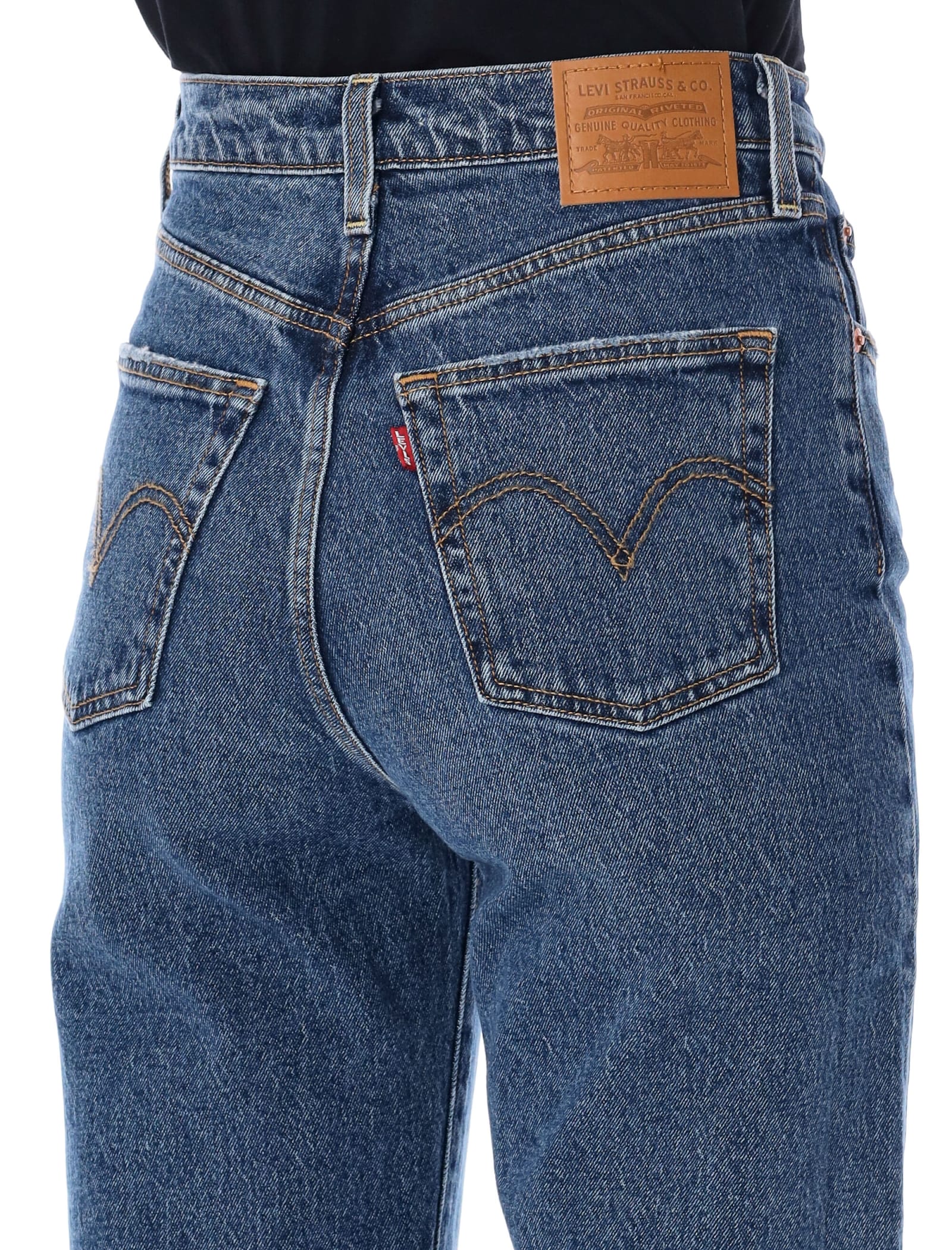 LEVI'S RIBCAGE ANKLE JEANS 