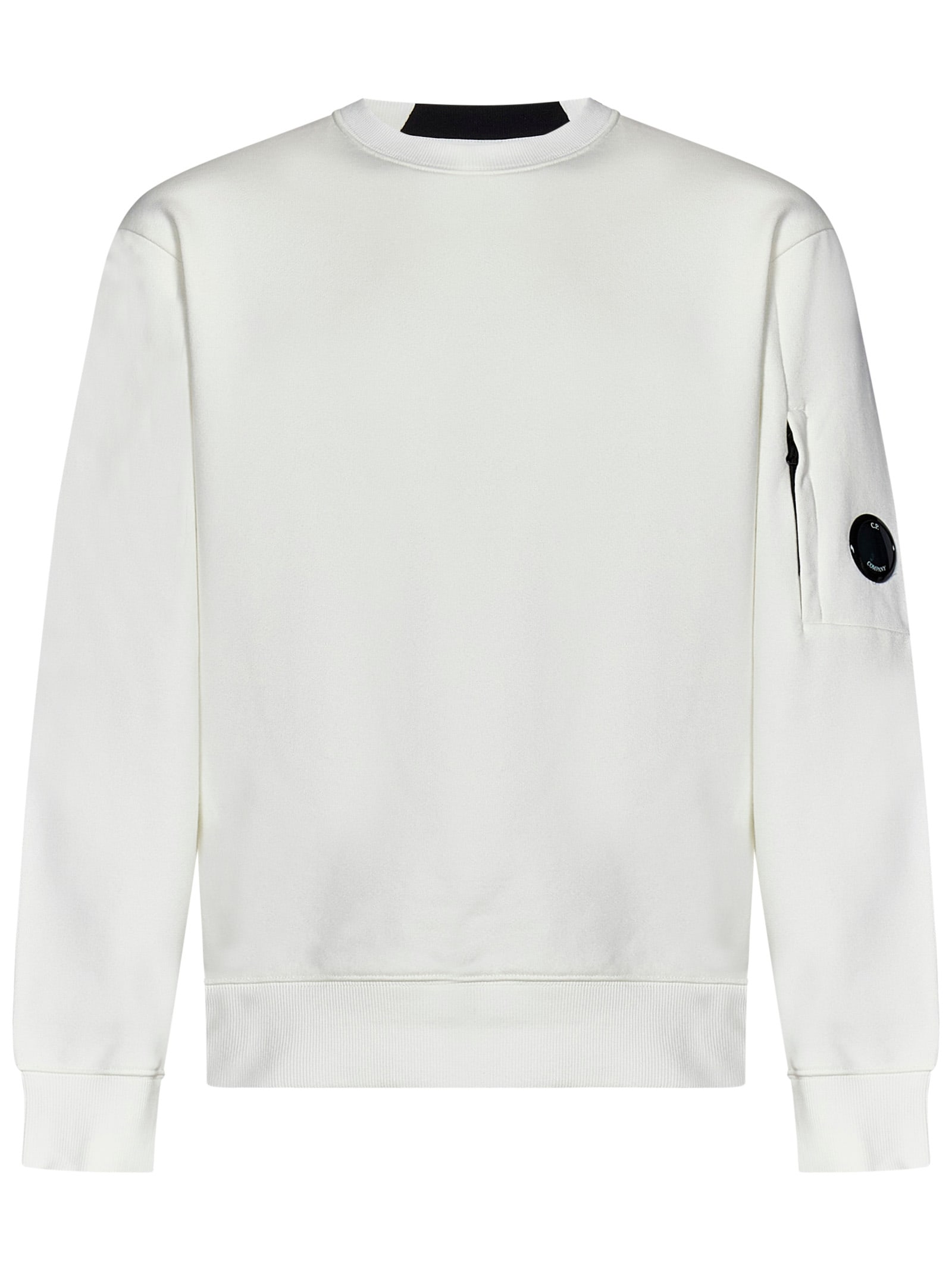 Shop C.p. Company Sweatshirt In White