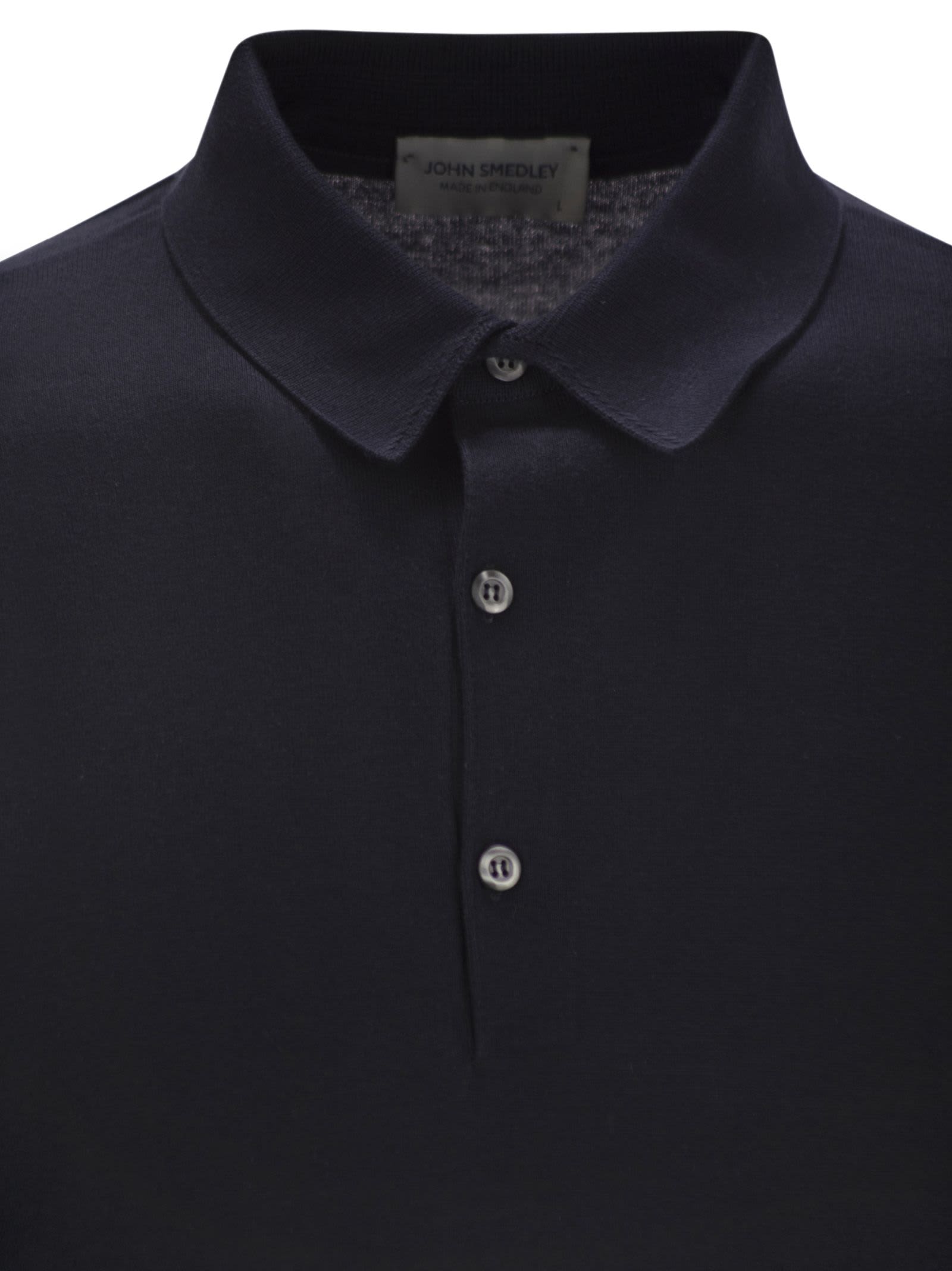 Bradwell - Cotton Long-sleeved Polo Shirt