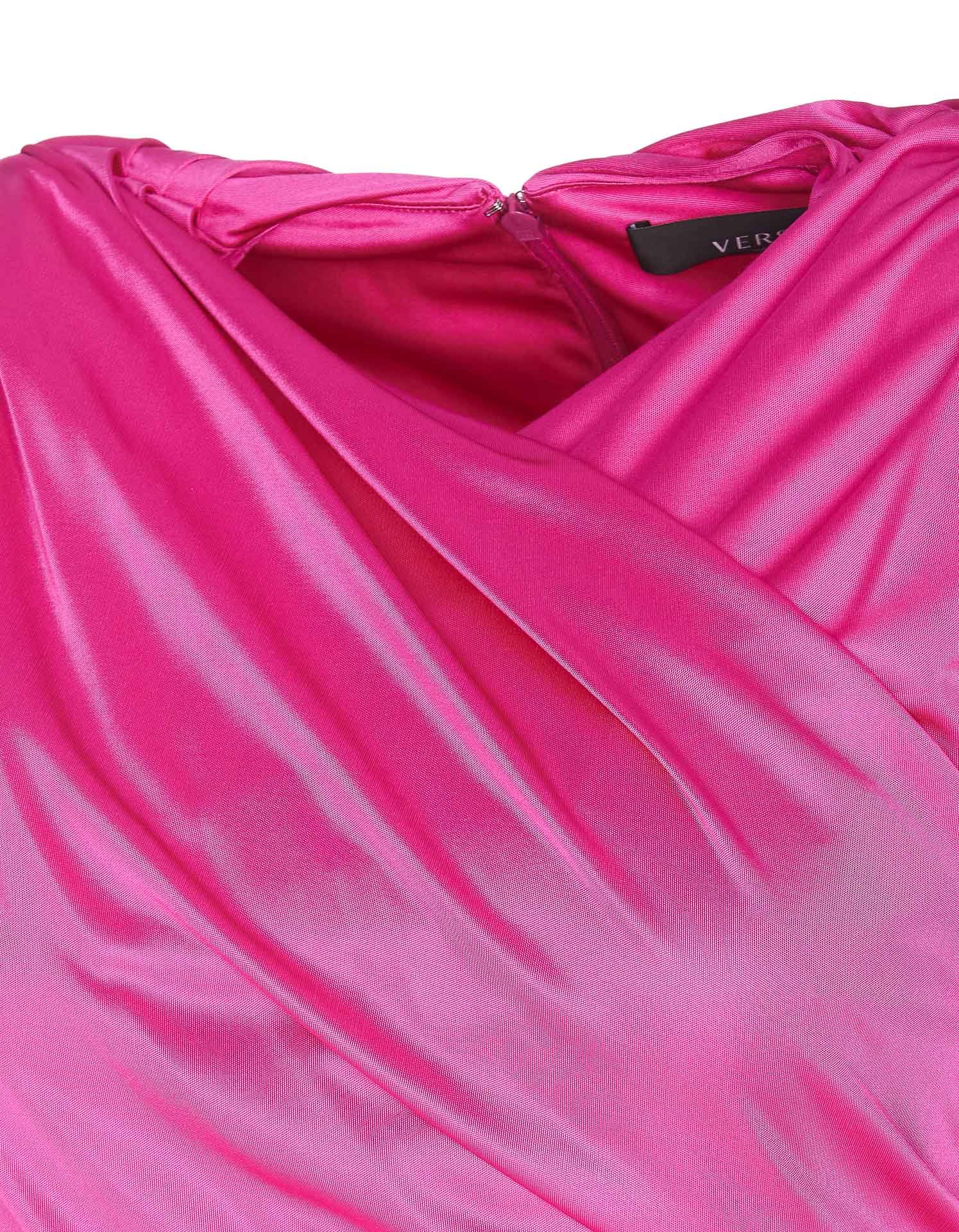 Versace Satin Chiffon Fabric Pink
