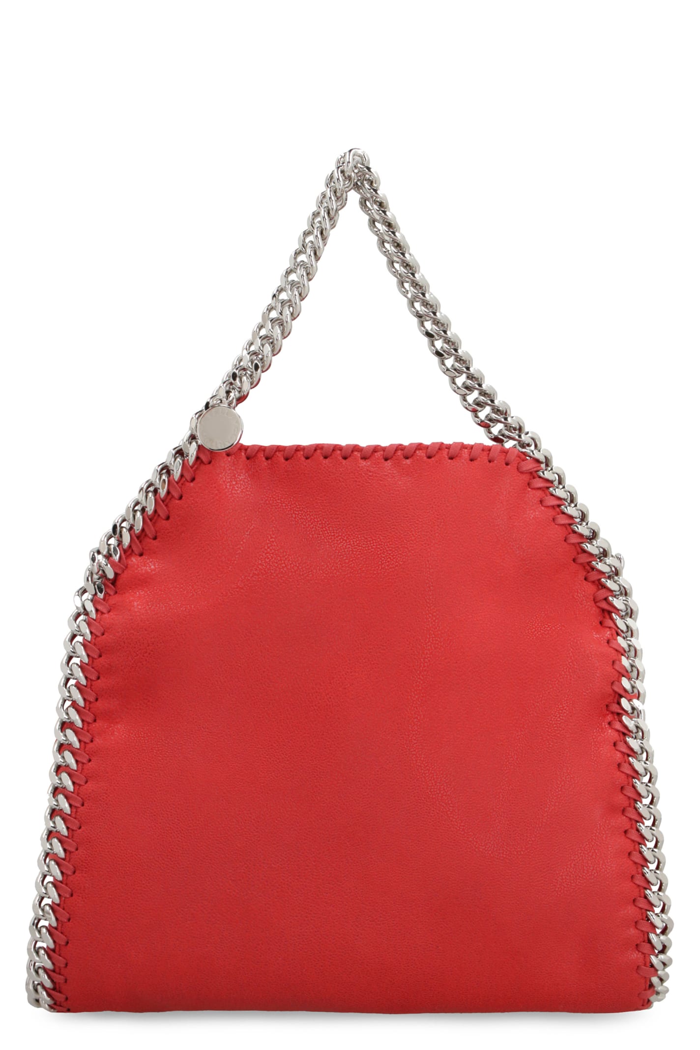Stella Mccartney Mini Falabella Tote Bag In Rosso