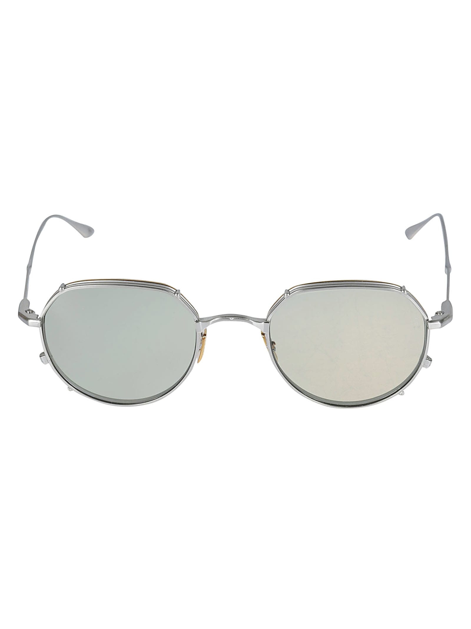 Jacques Marie Mage Semi-round Rim Sunglasses