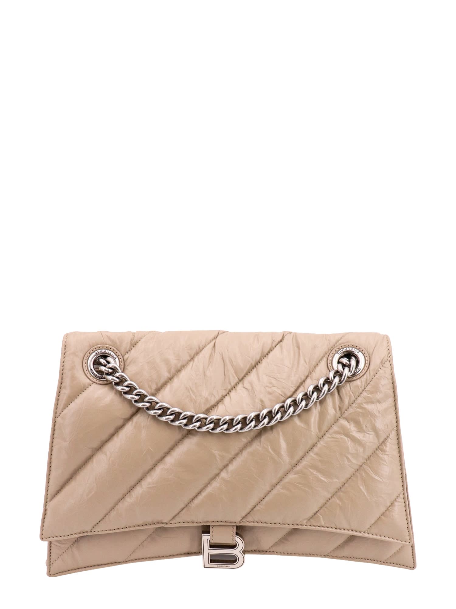 BALENCIAGA CRUSH SHOULDER BAG