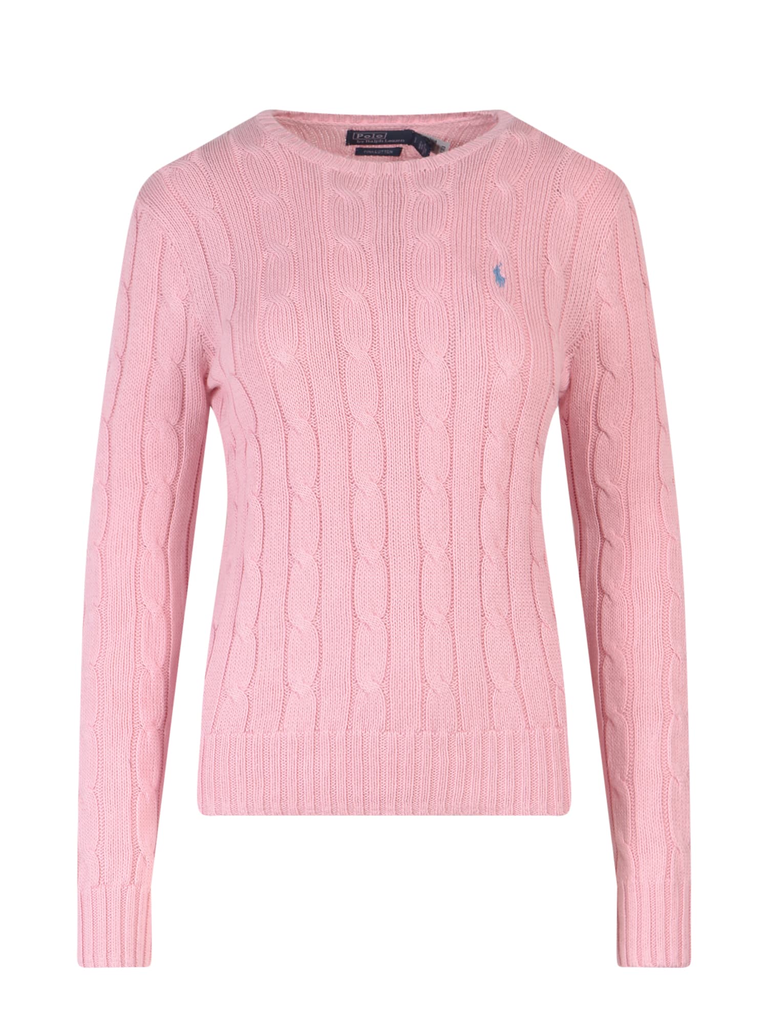 Shop Ralph Lauren Sweater In Carmel Pink